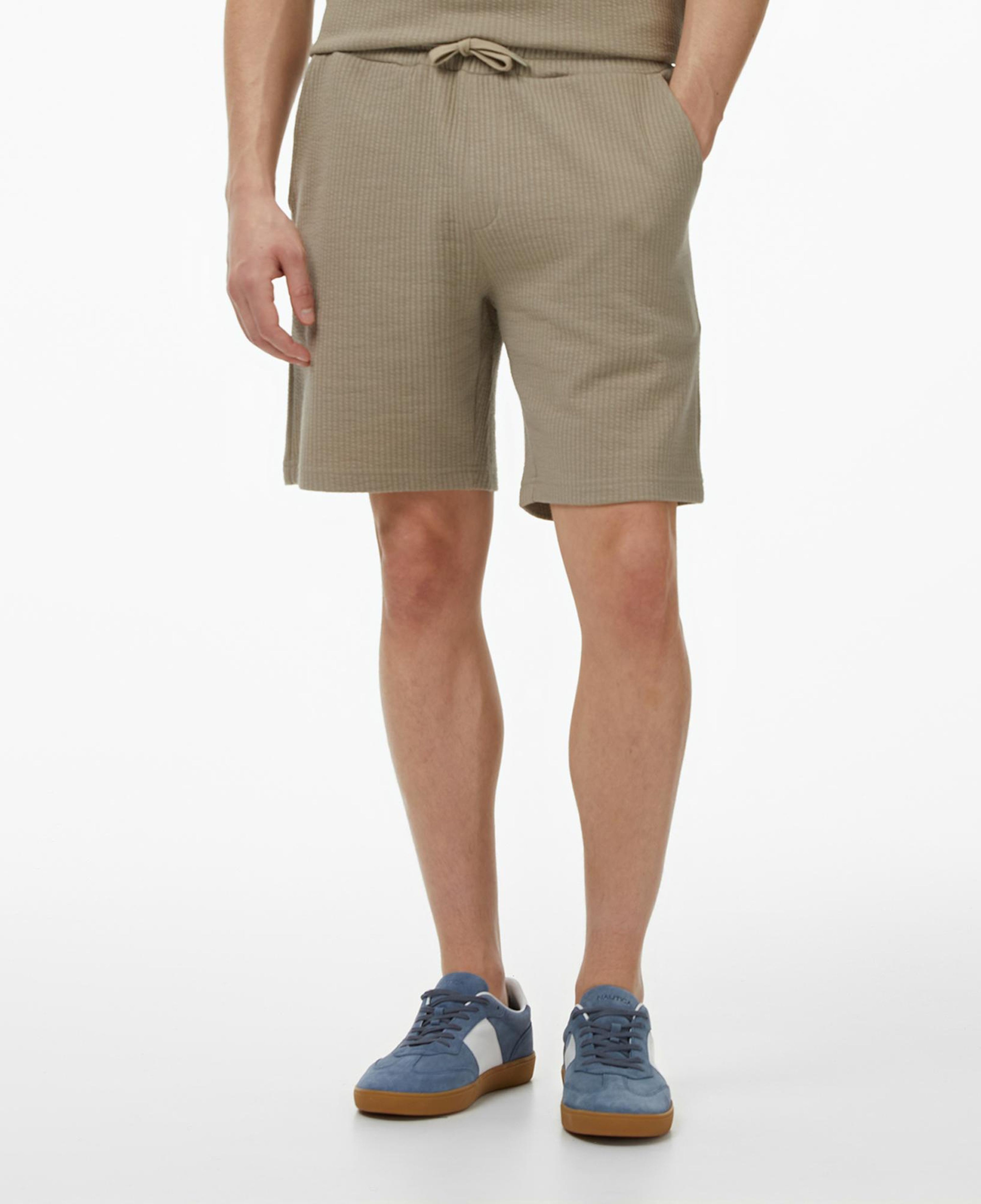 Nautica Erkek Bej Regular Fit Şort