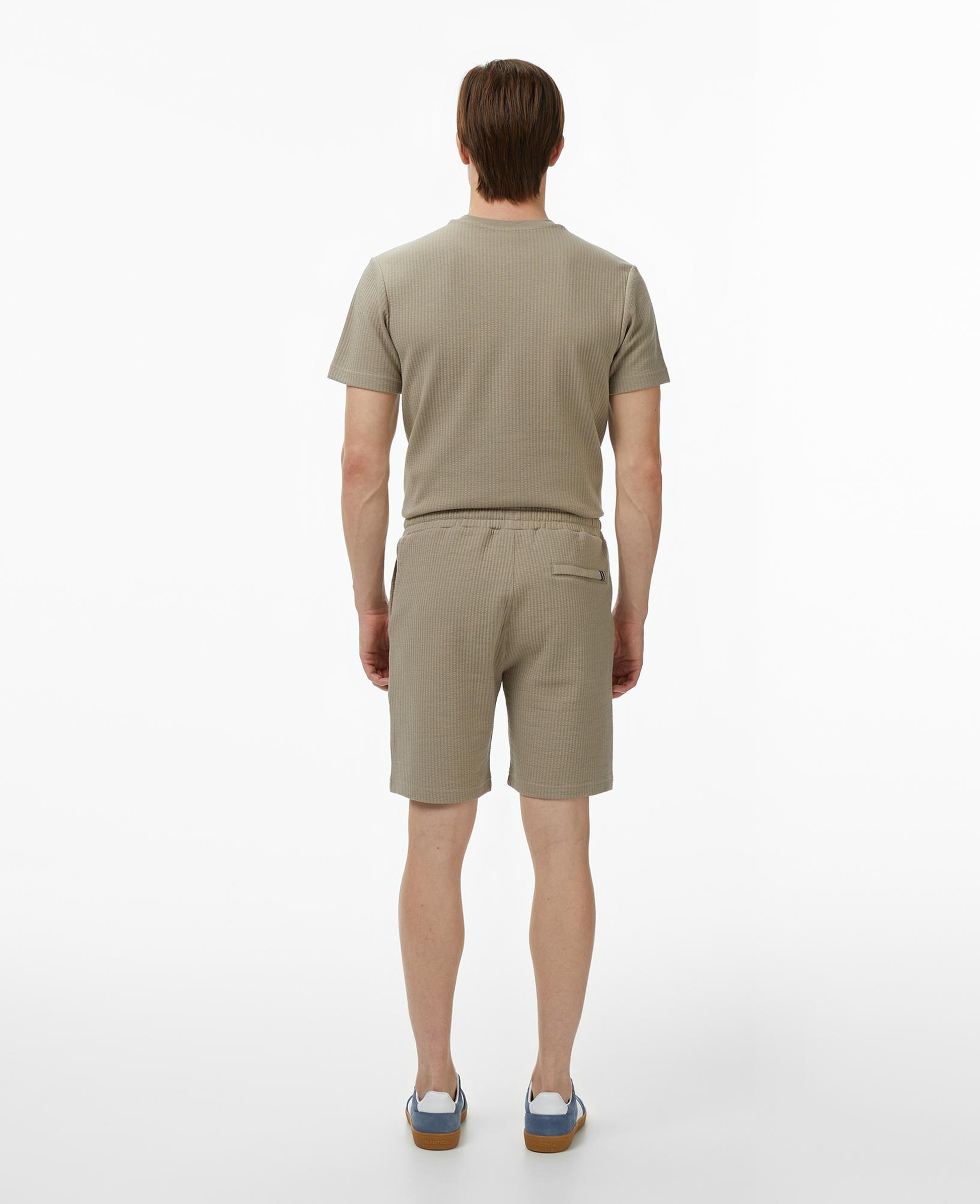 Nautica Erkek Bej Regular Fit Şort