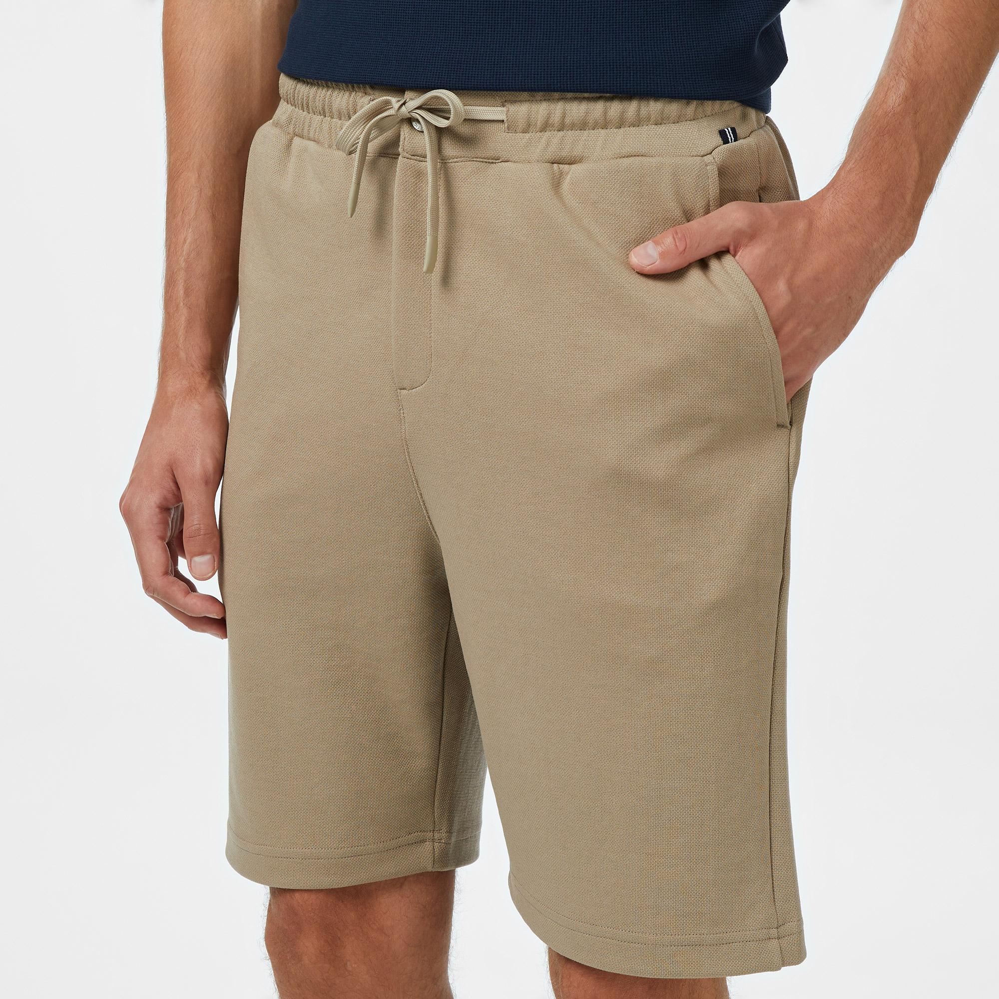 Nautica Erkek Bej Regular Fit Şort