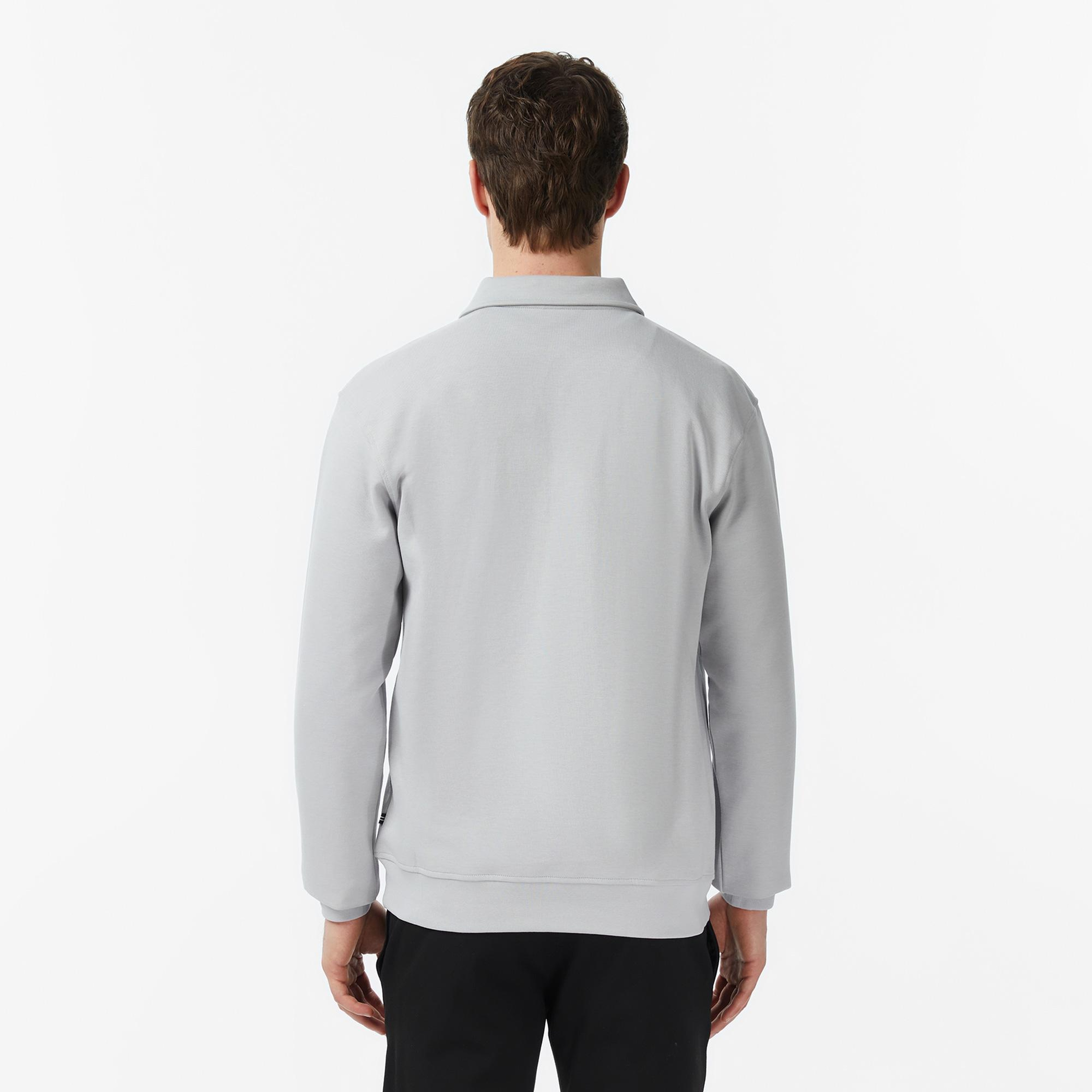 Nautica Erkek Gri Regular Fit Sweatshirt