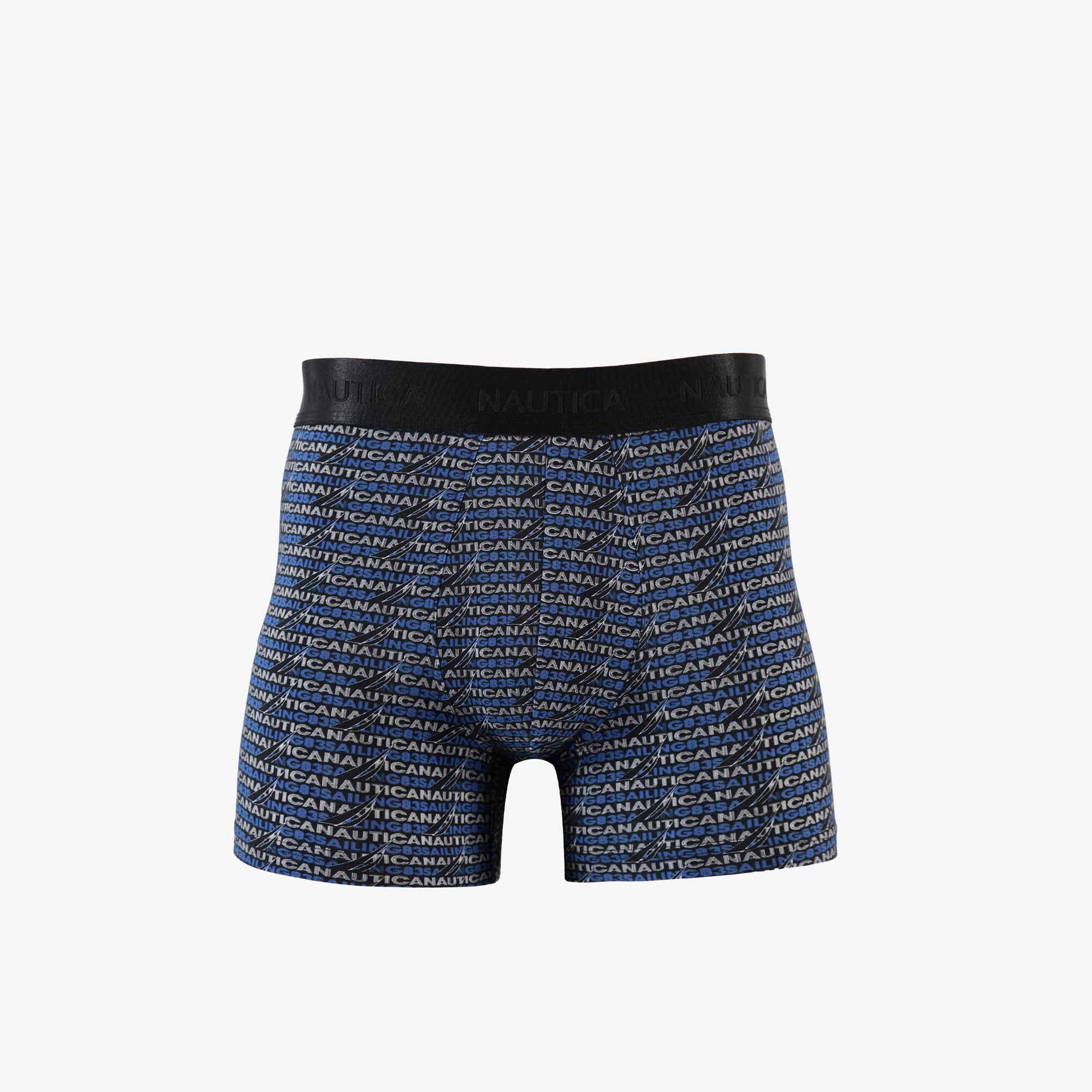 Nautica Erkek Renkli 3lü Boxer