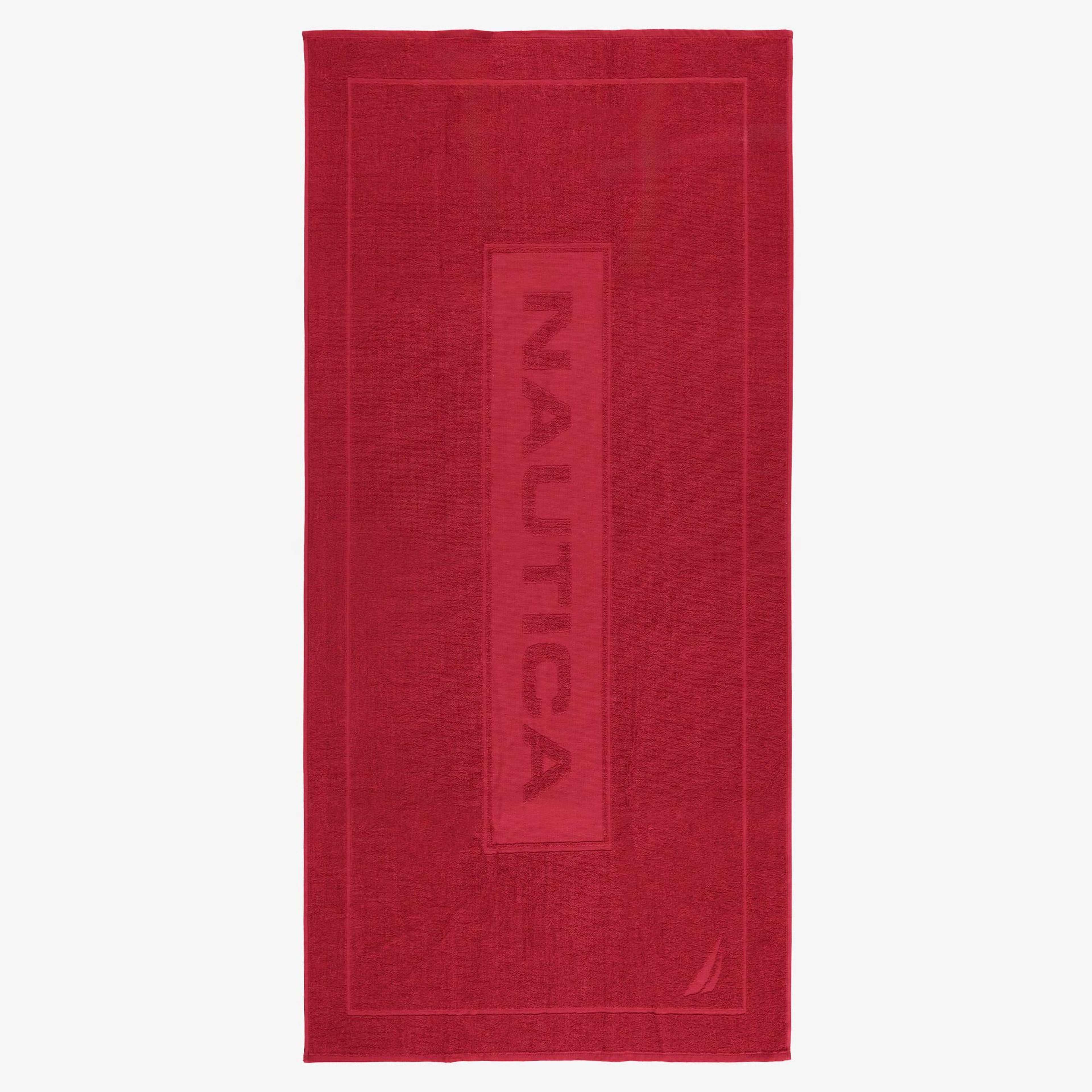 Nautica Unisex Kırmızı Havlu