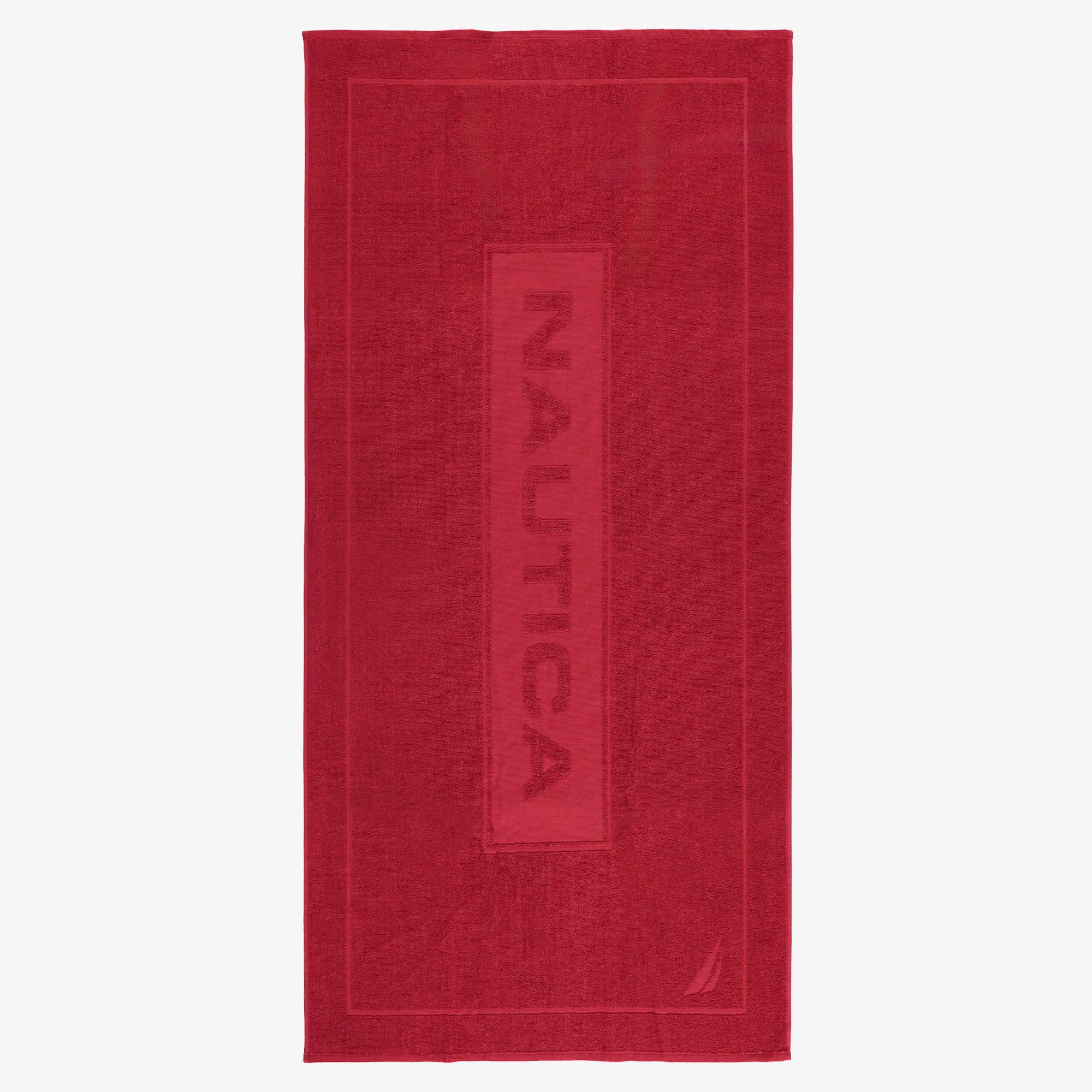 Nautica Unisex Kırmızı Havlu
