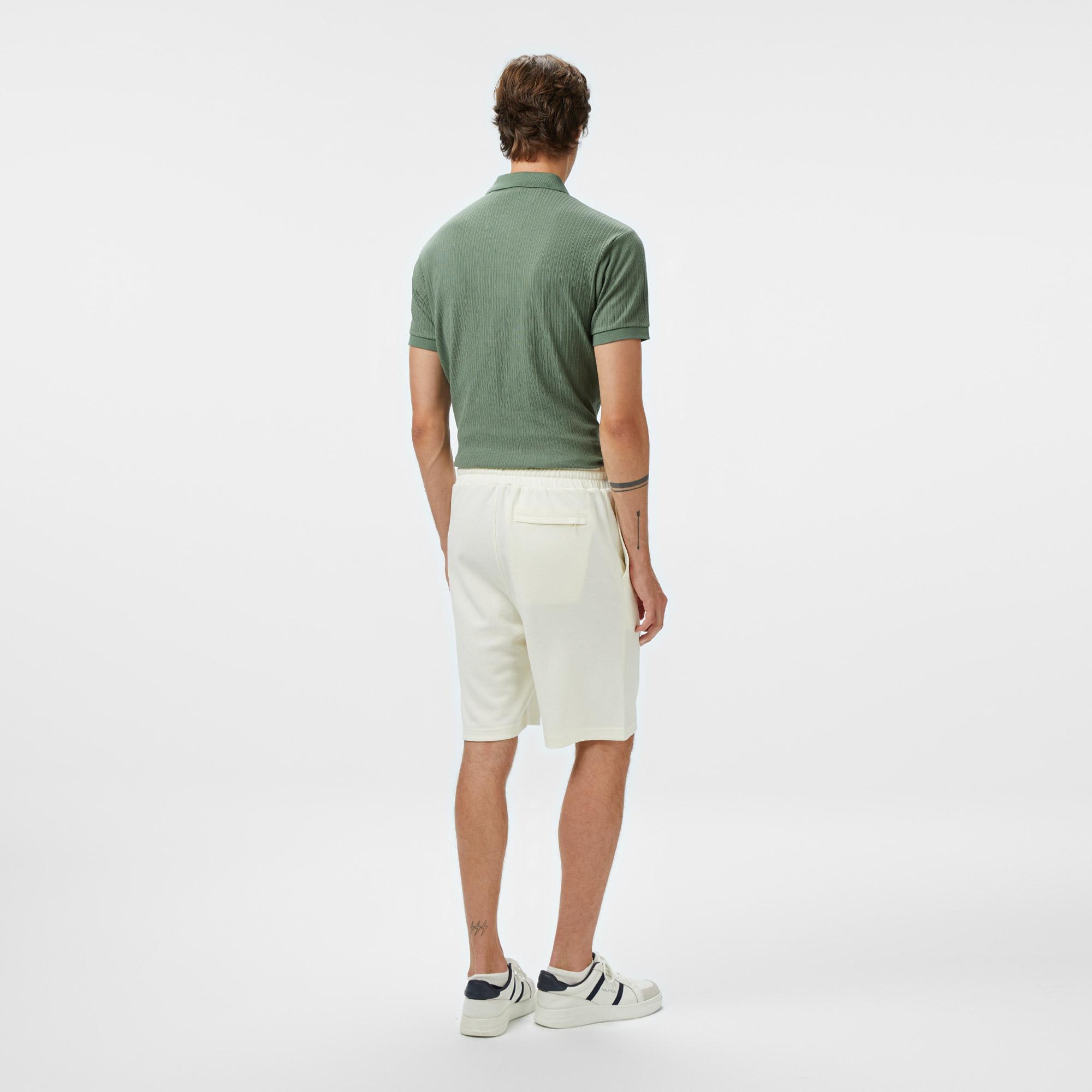 Nautica Erkek Krem Regular Fit Şort