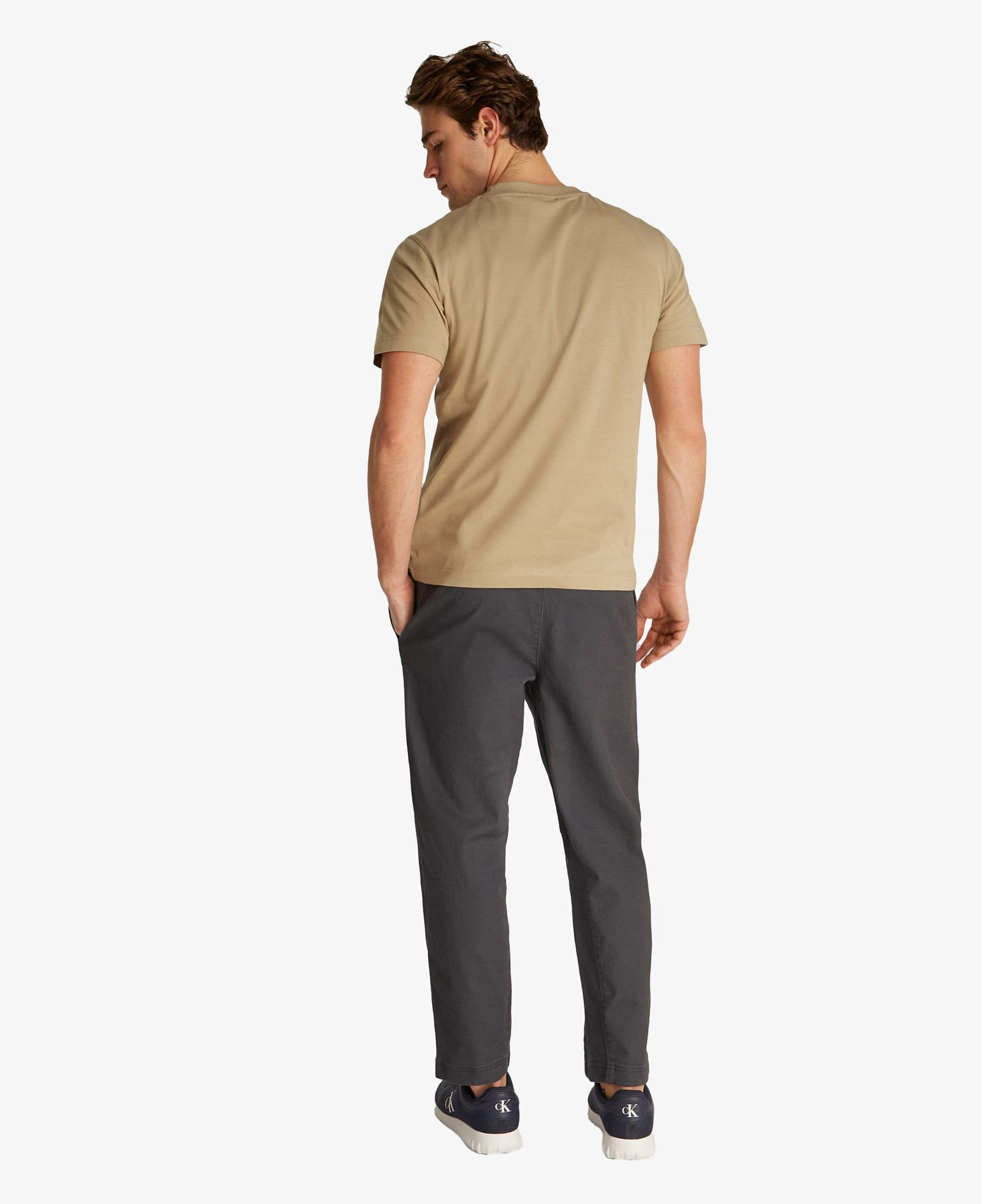 Calvin Klein Regular Erkek Kahverengi T-Shirt