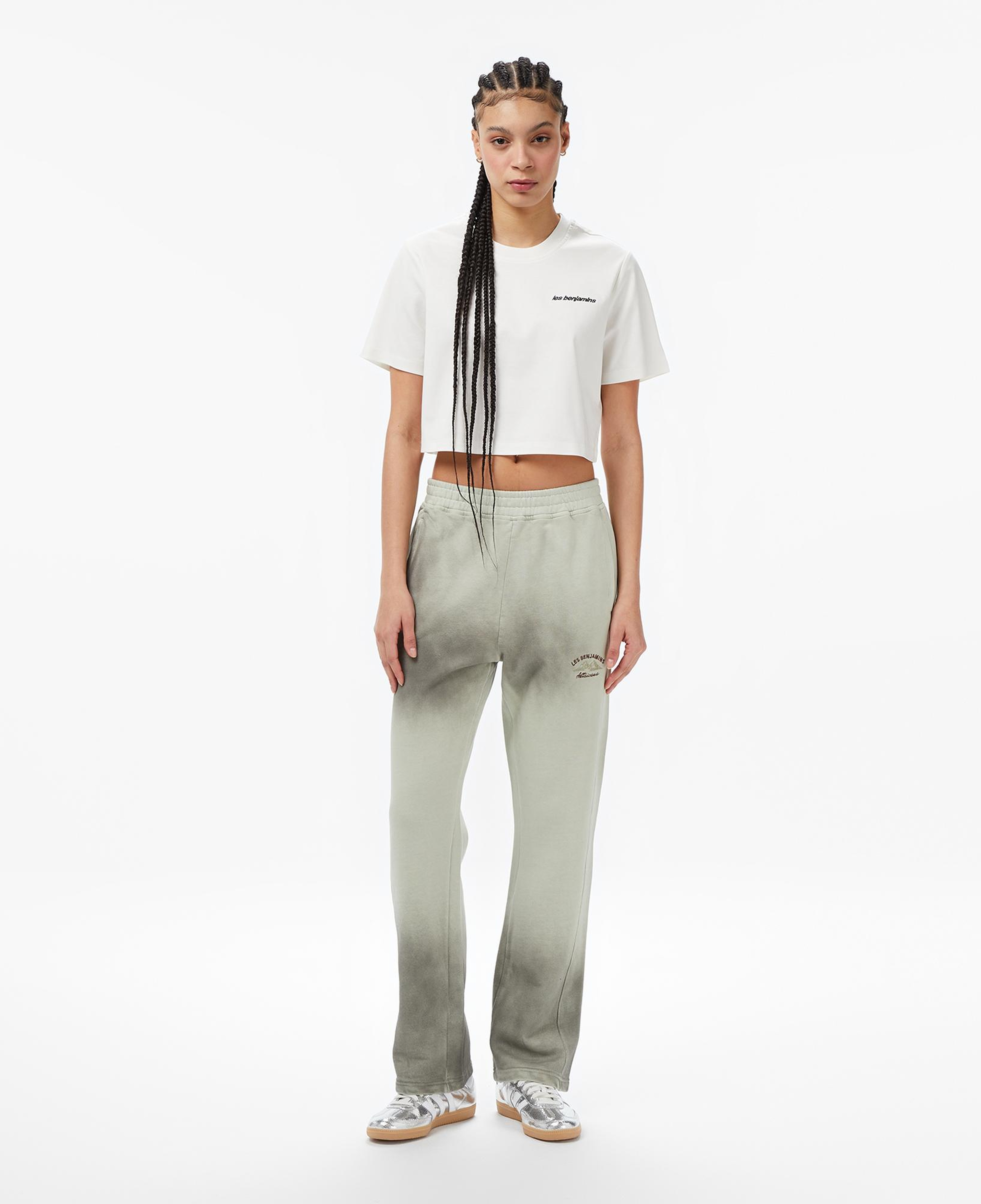 Les Benjamins 306 Kadın Beyaz T-Shirt