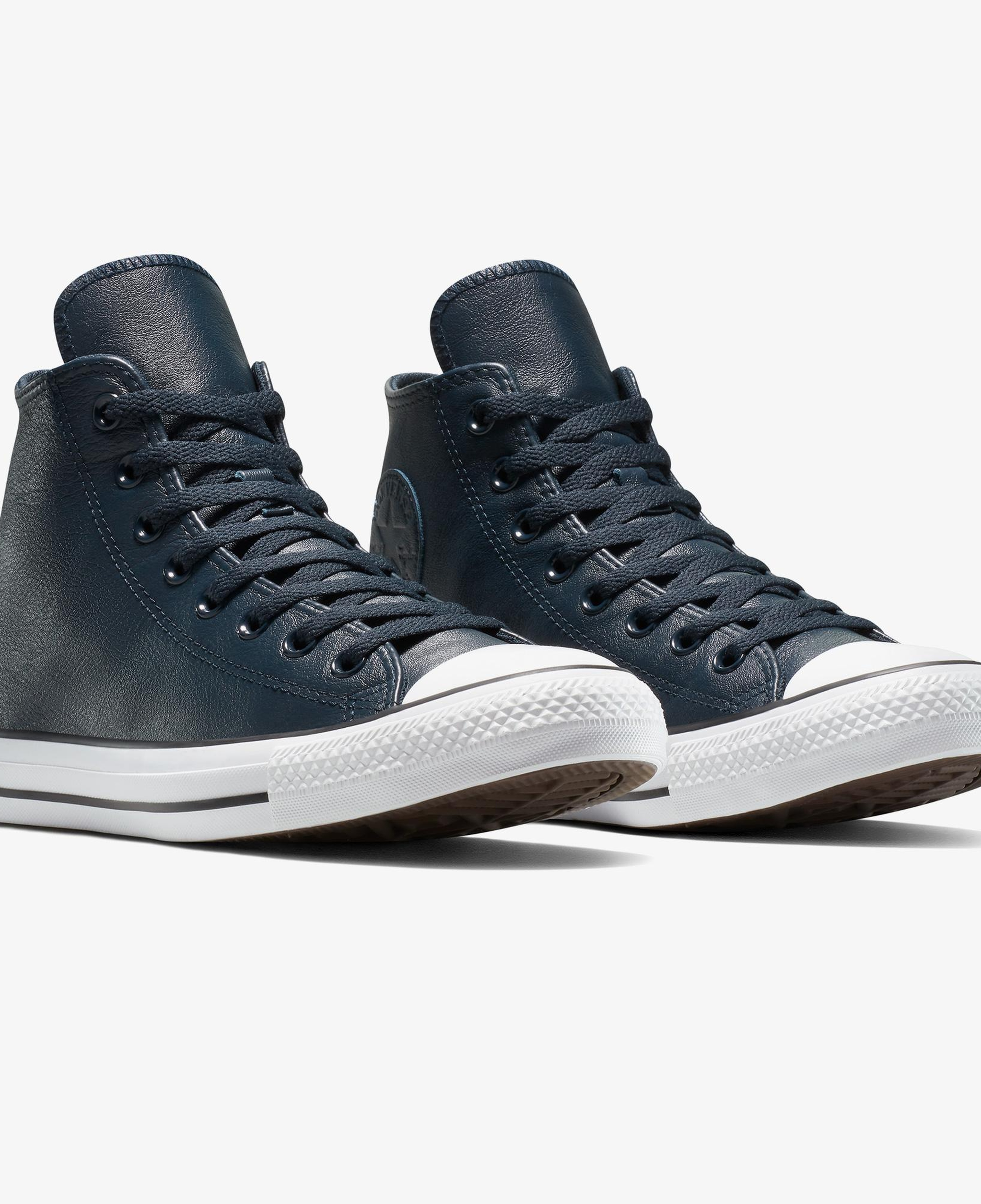 Converse Chuck Taylor All Star Leather Unisex Lacivert Sneaker