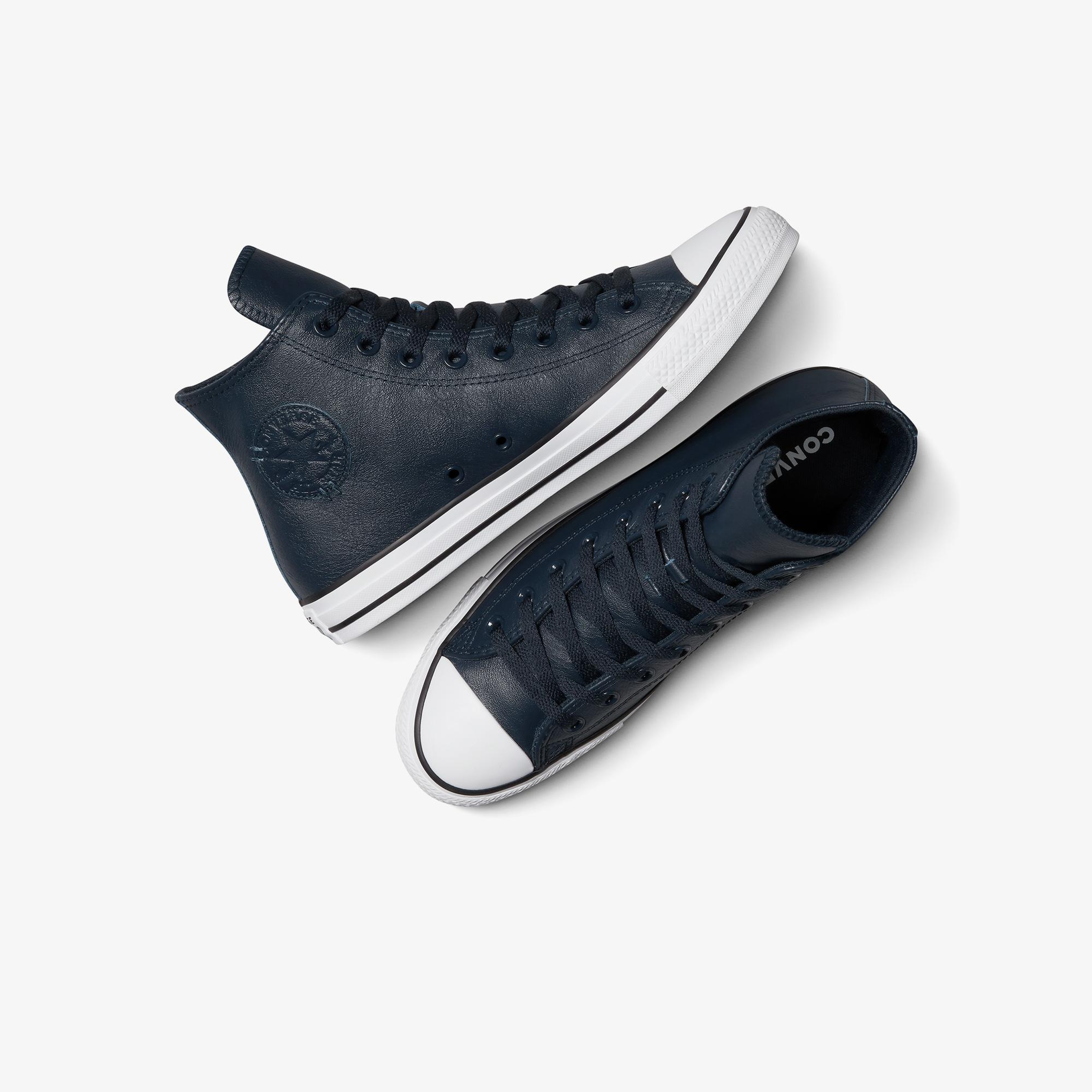 Converse Chuck Taylor All Star Leather Unisex Lacivert Sneaker