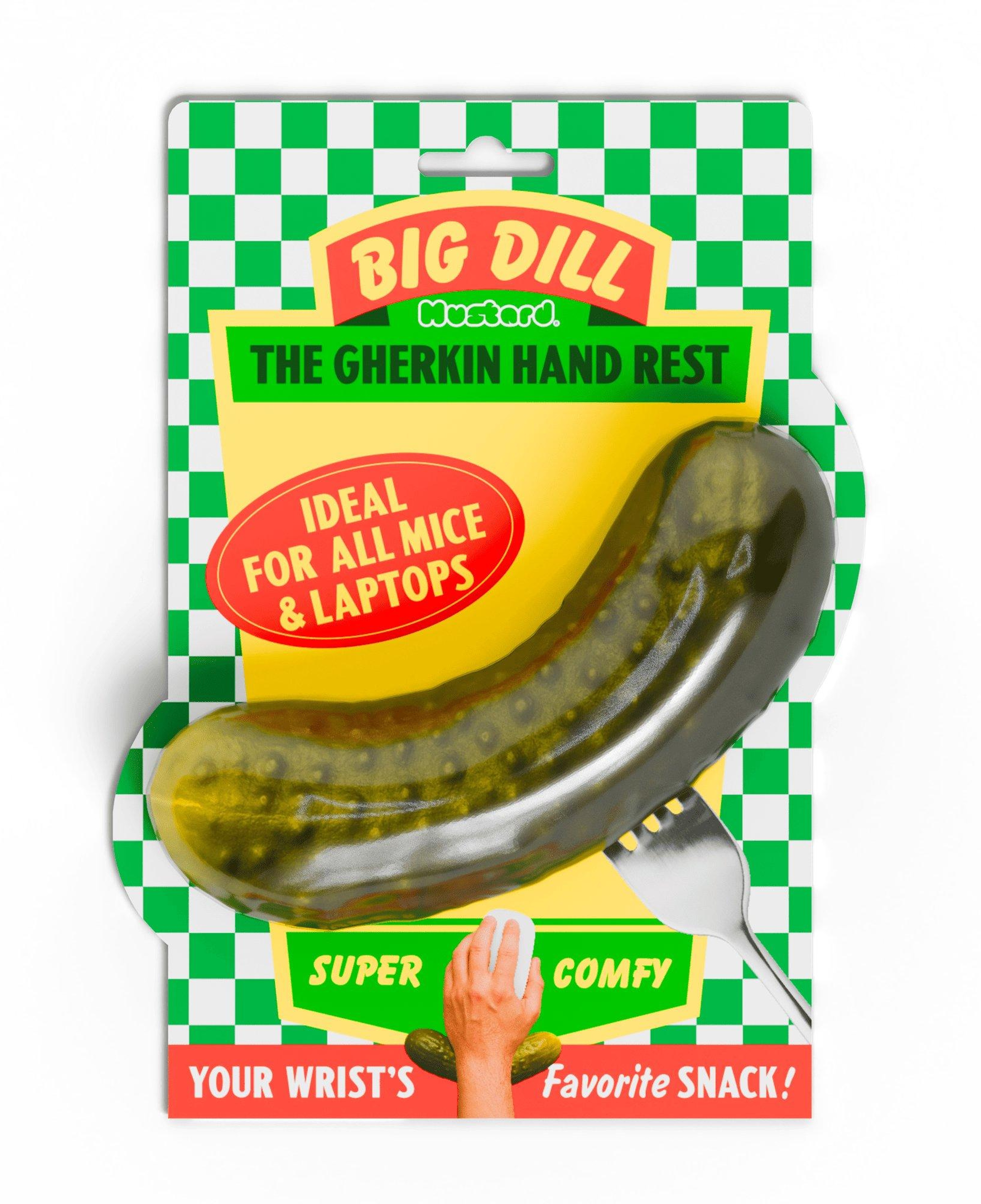 Mustard Kornişon Mouse Bilek Desteği