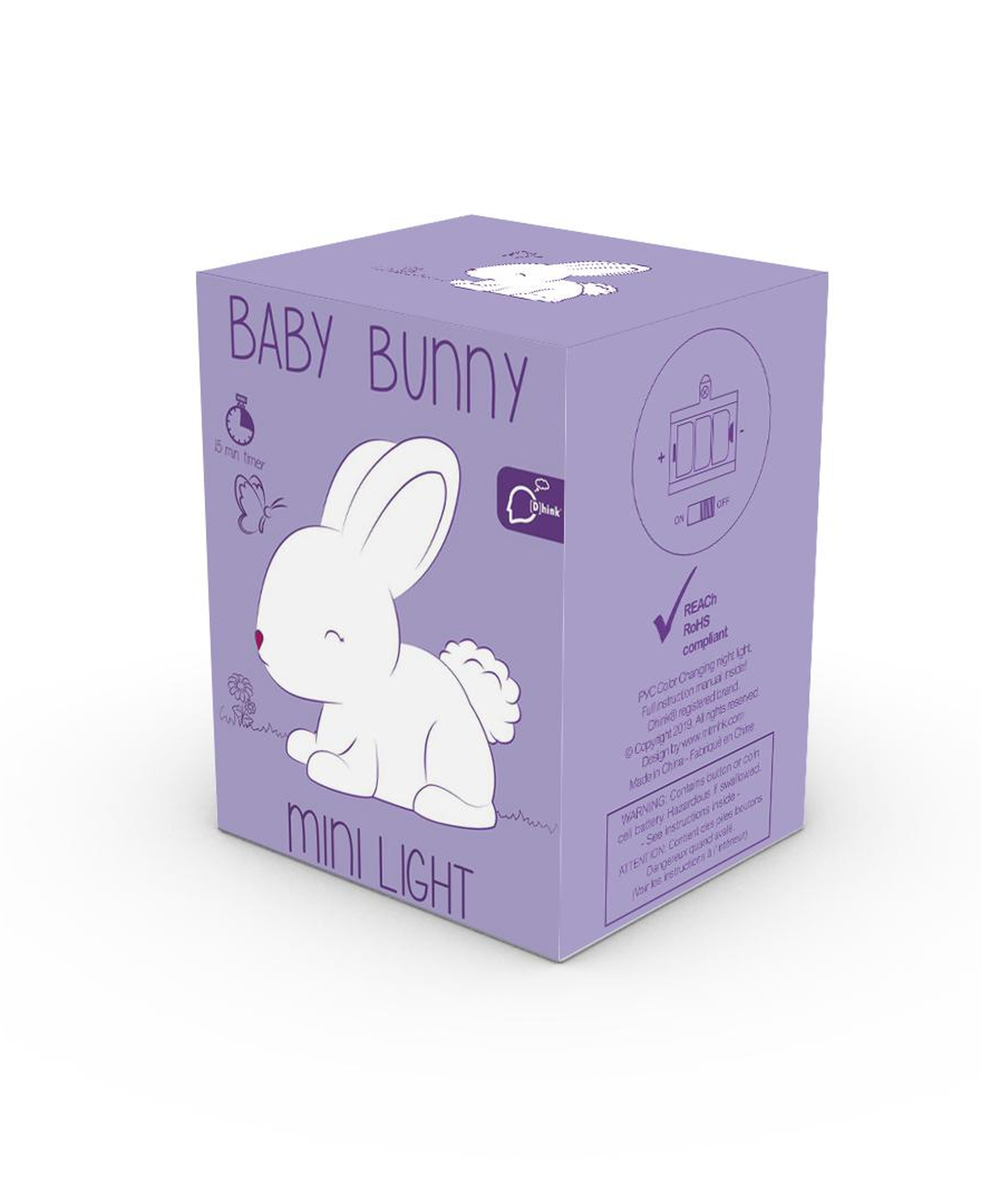 Dhink Baby Tavşan Gece Lambası