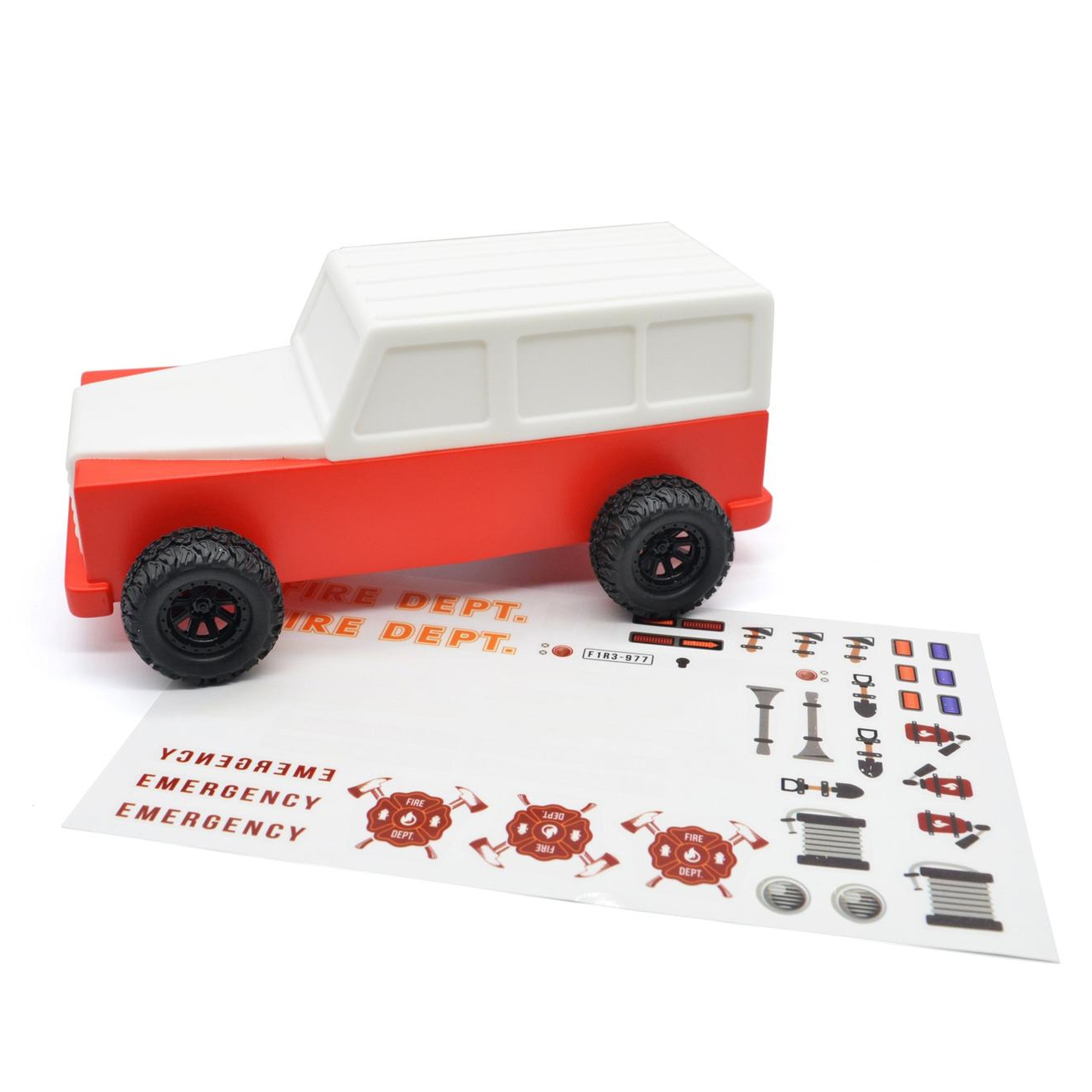 Dhink İtfaiye Arabası  Gece Kırmızı