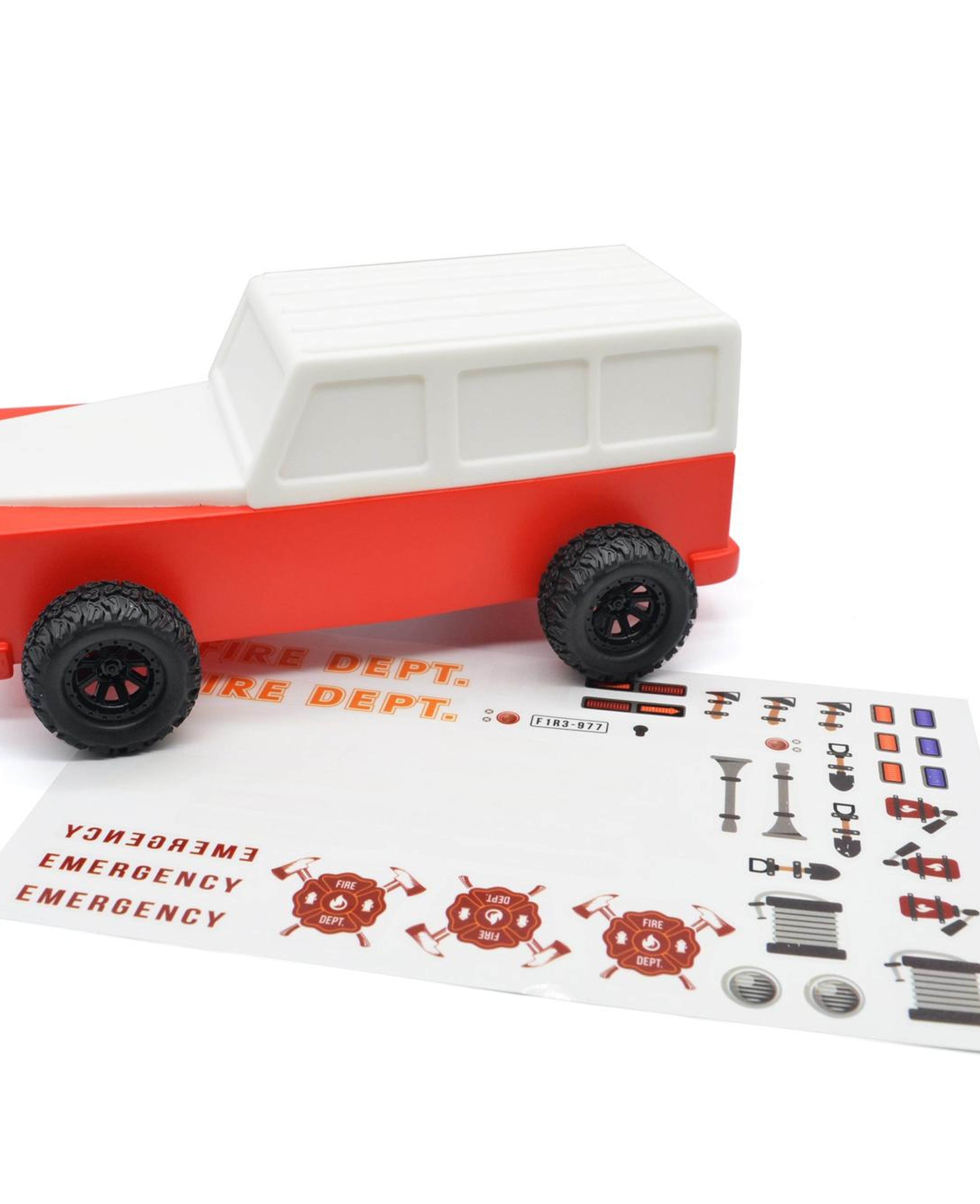Dhink İtfaiye Arabası  Gece Kırmızı