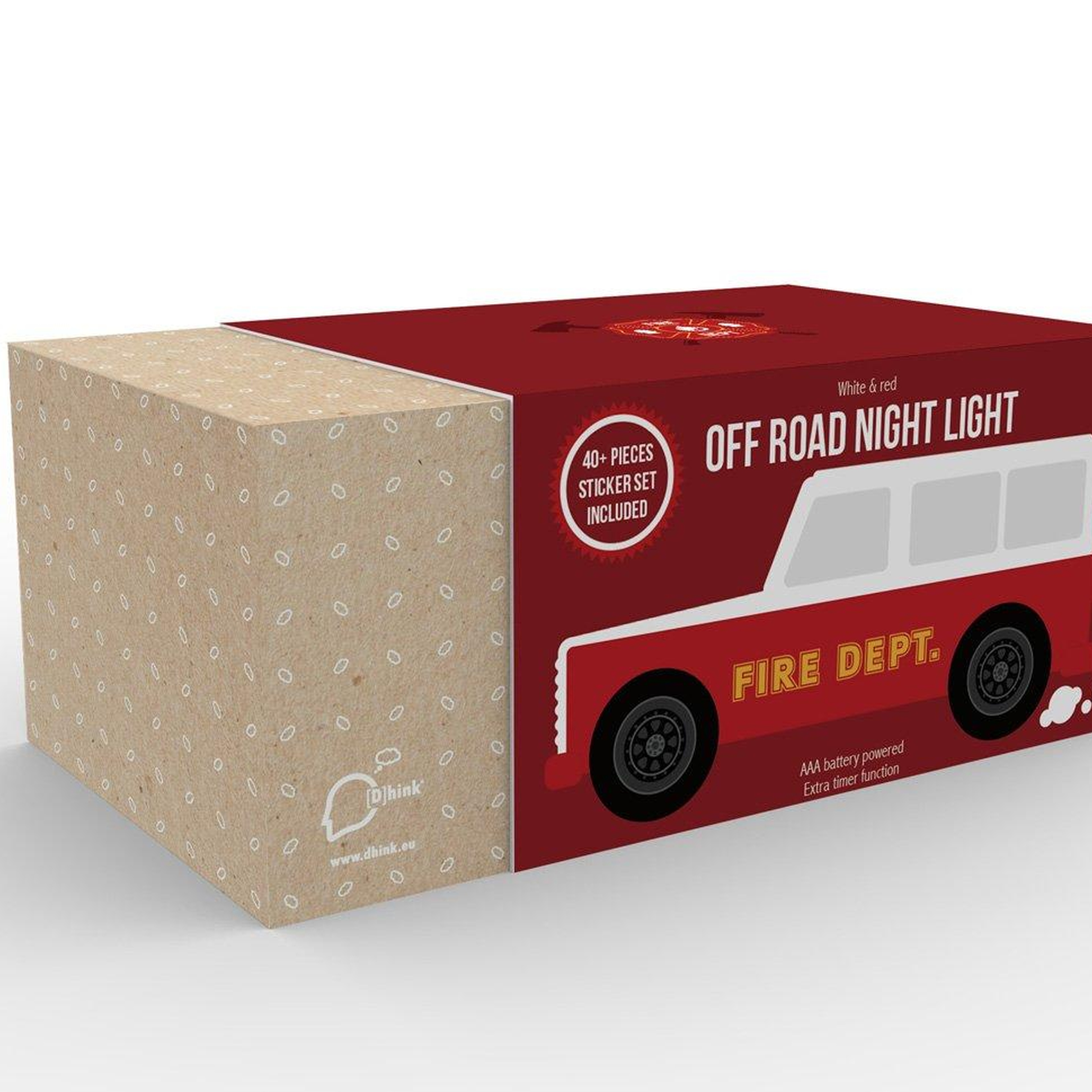 Dhink İtfaiye Arabası  Gece Kırmızı