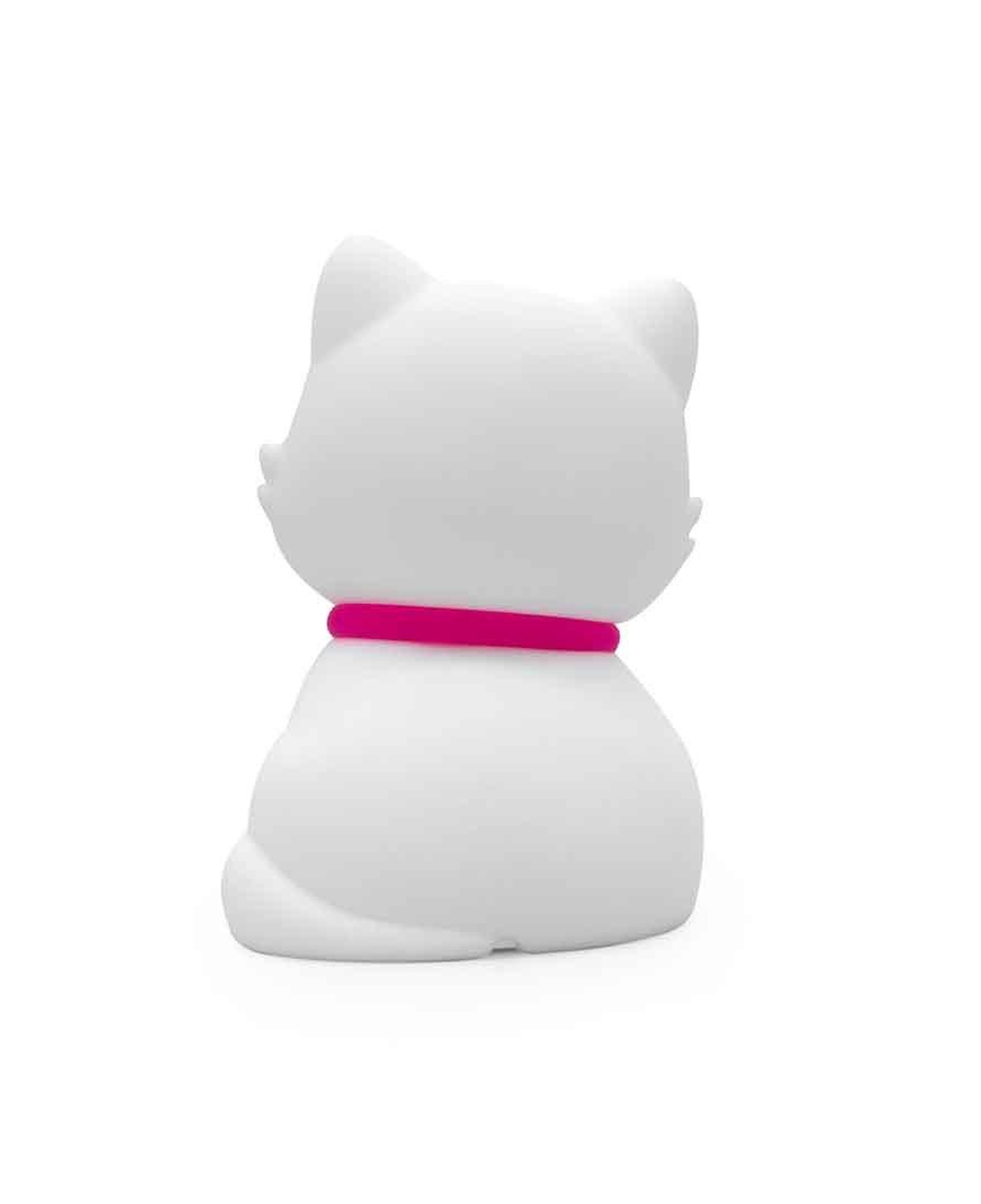 Dhink Silikon Gece Lambası Kedi Tosh Beyaz