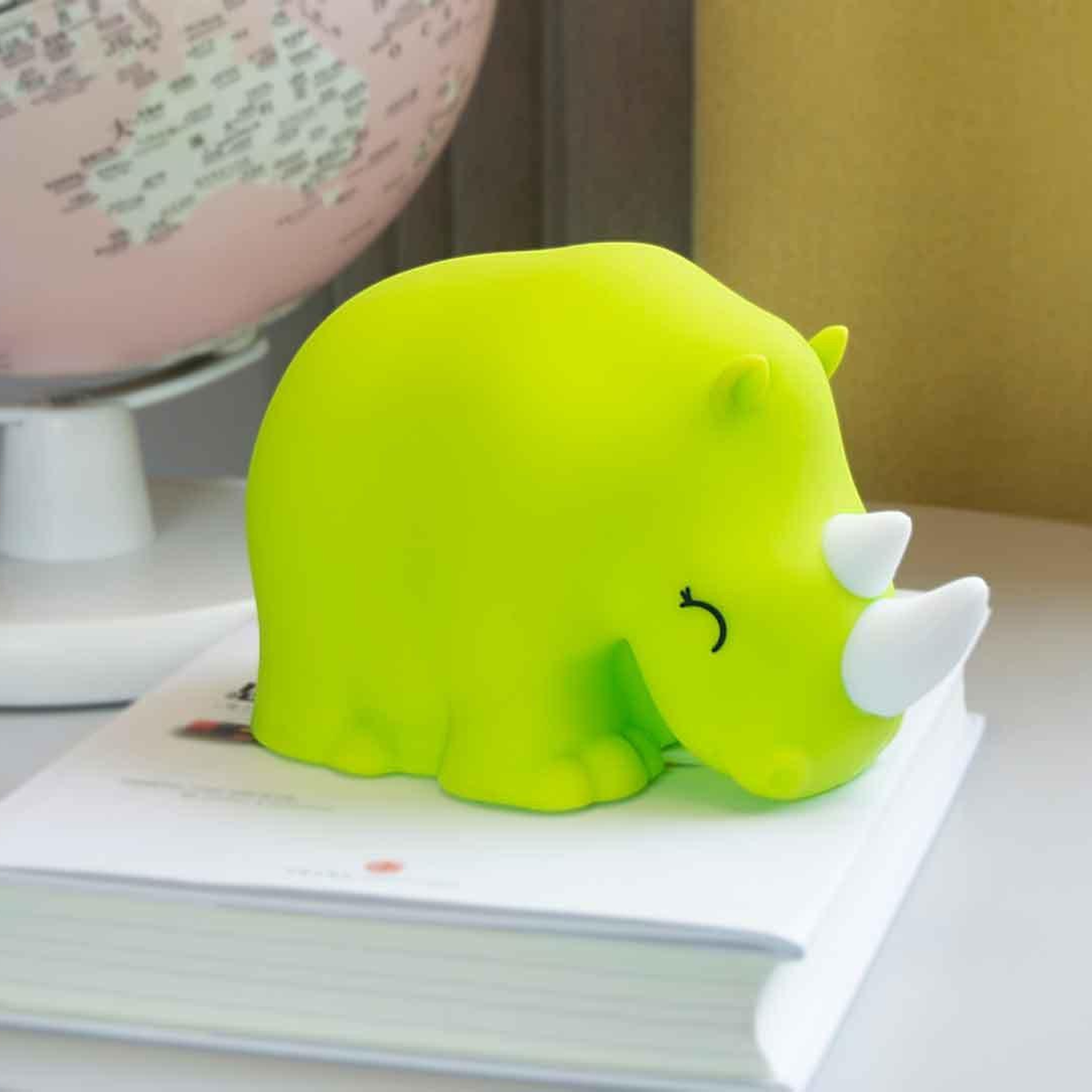 Dhink Silikon Gece Lambası Rhino Scott Yeşil