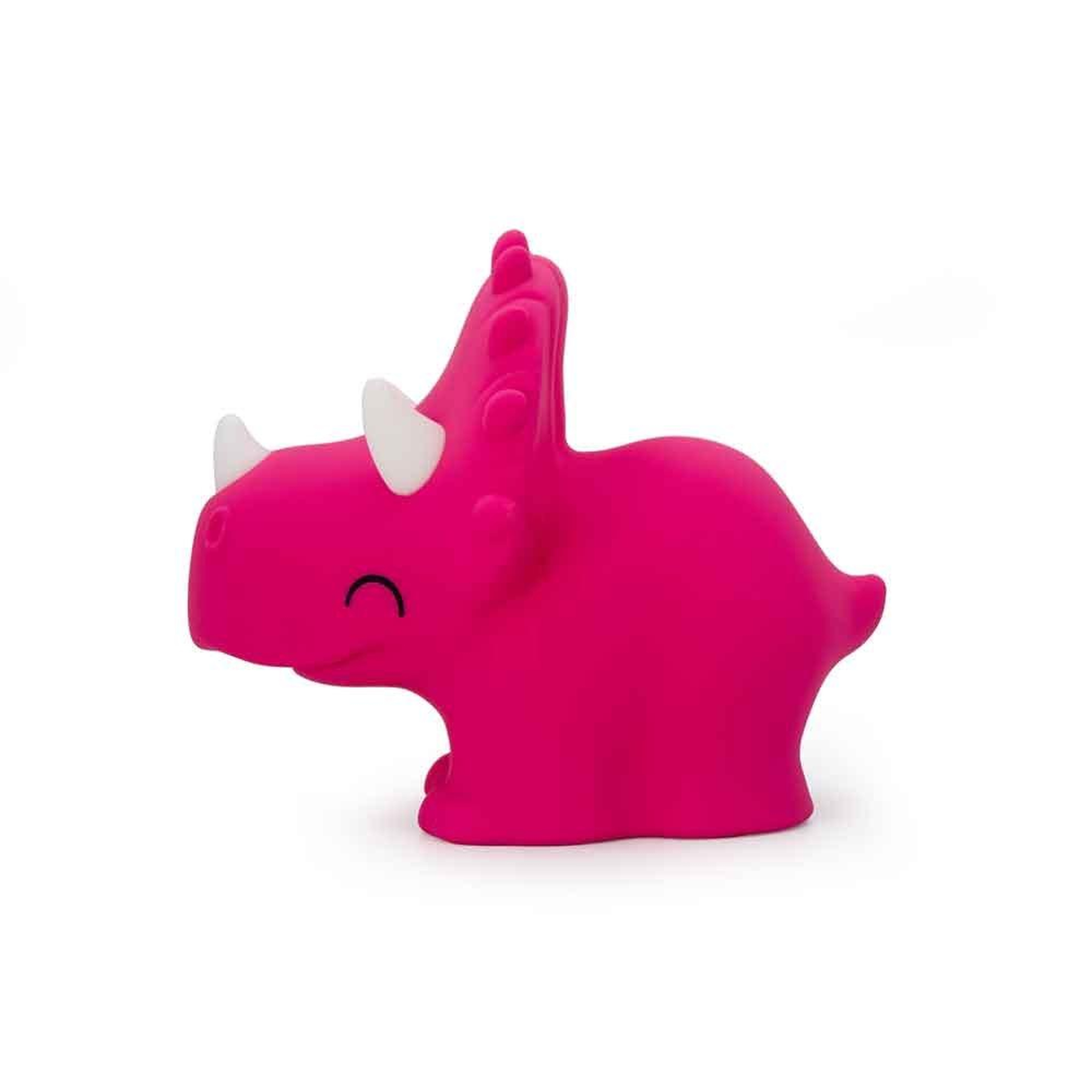Dhink Silikon Gece Lambası  Triceratops Pembe