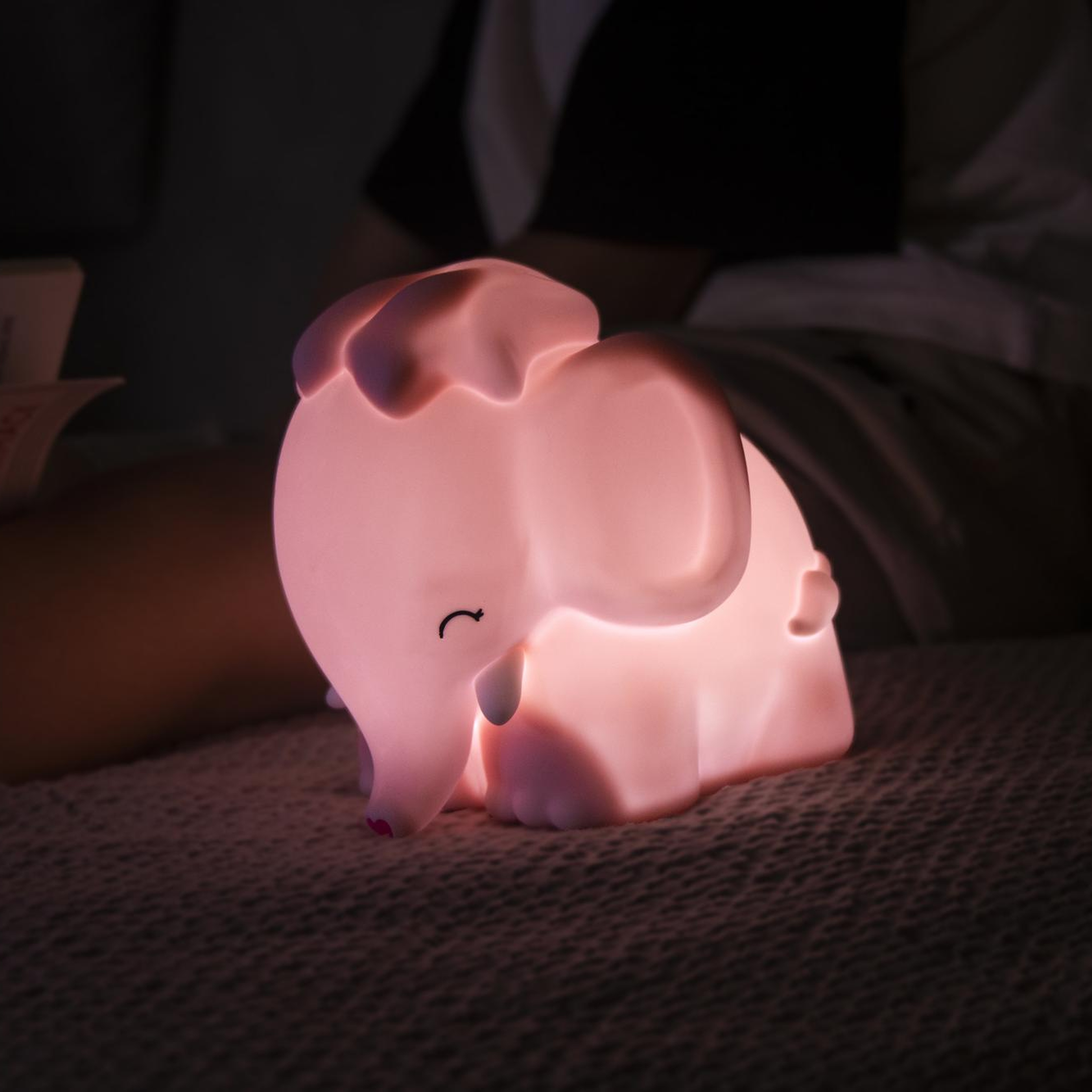 Dhink Silikon Şarjlı Gece Lambası Fil Maya
