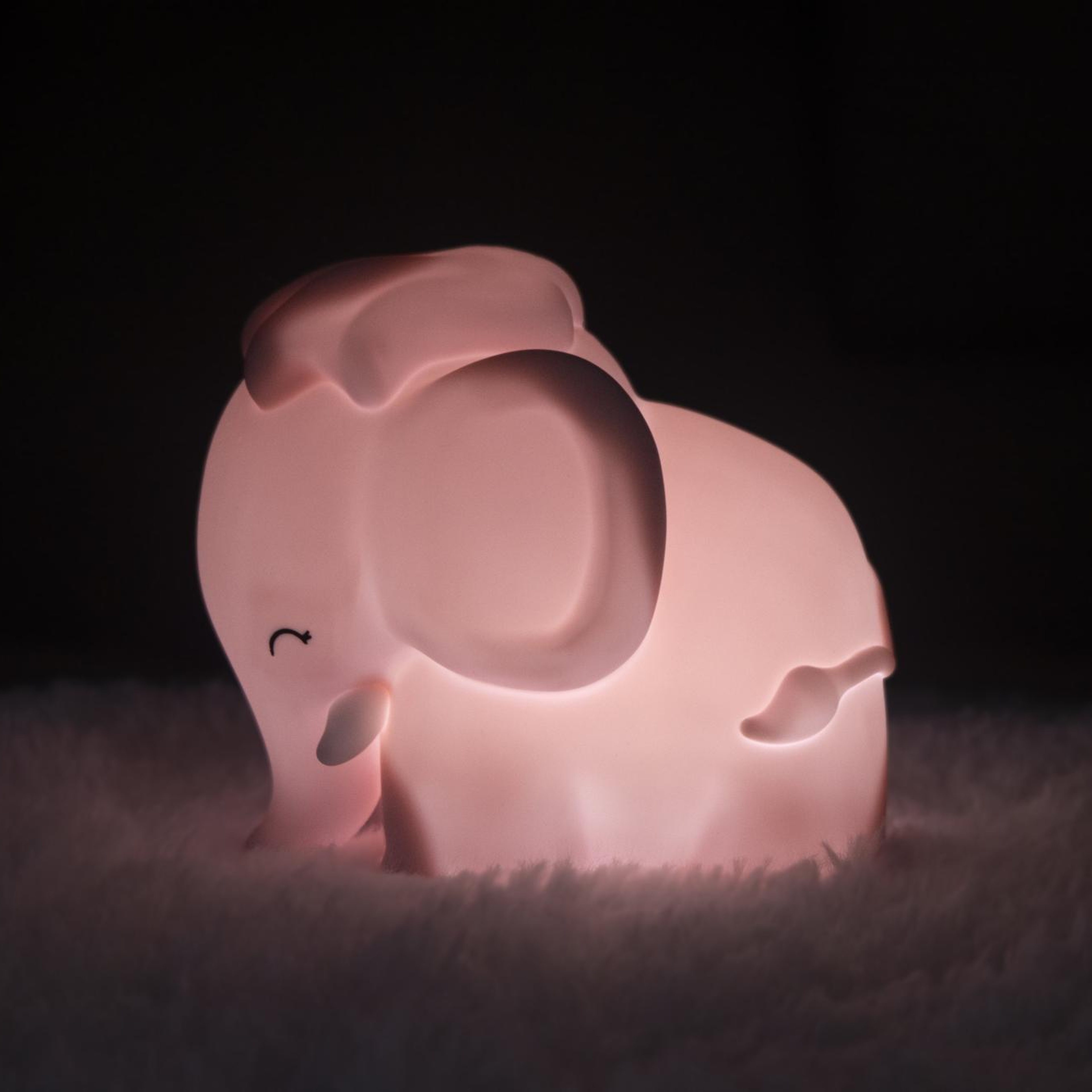 Dhink Silikon Şarjlı Gece Lambası Fil Maya