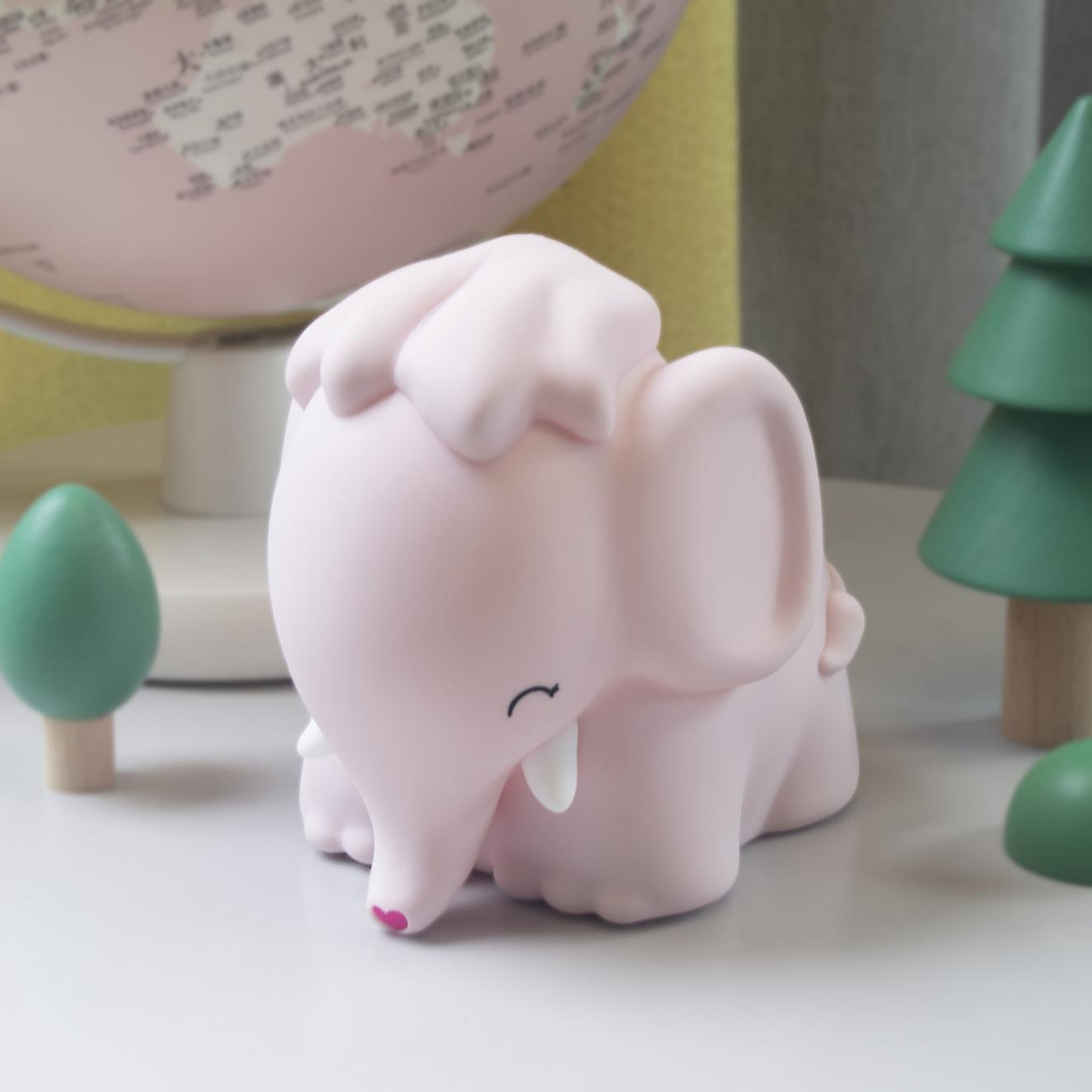 Dhink Silikon Şarjlı Gece Lambası Fil Maya