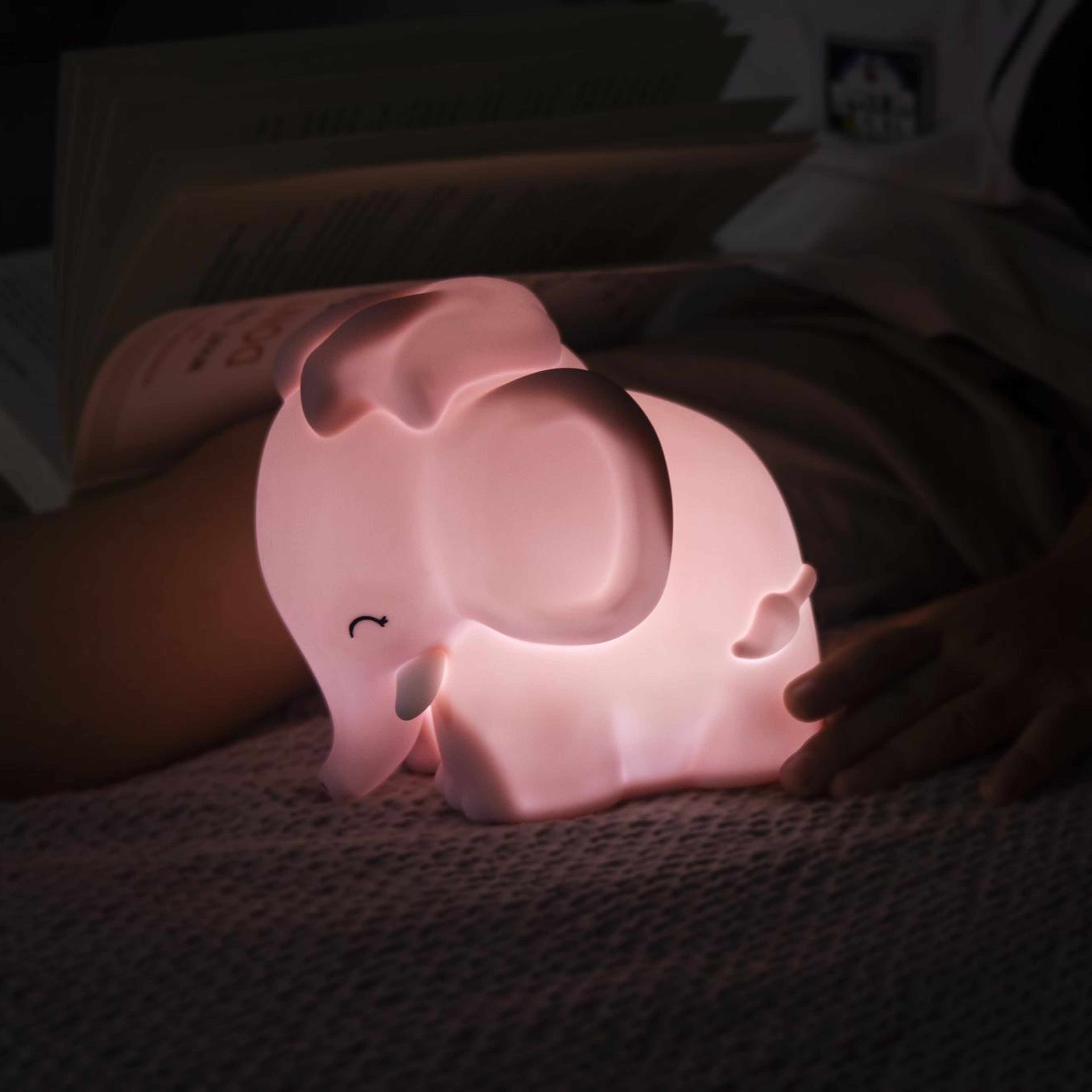 Dhink Silikon Şarjlı Gece Lambası Fil Maya