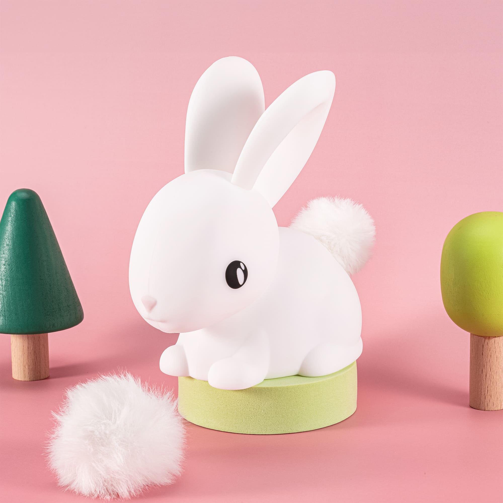 Dhink Silikon Şarjlı Gece Lambası Bunny Cotton