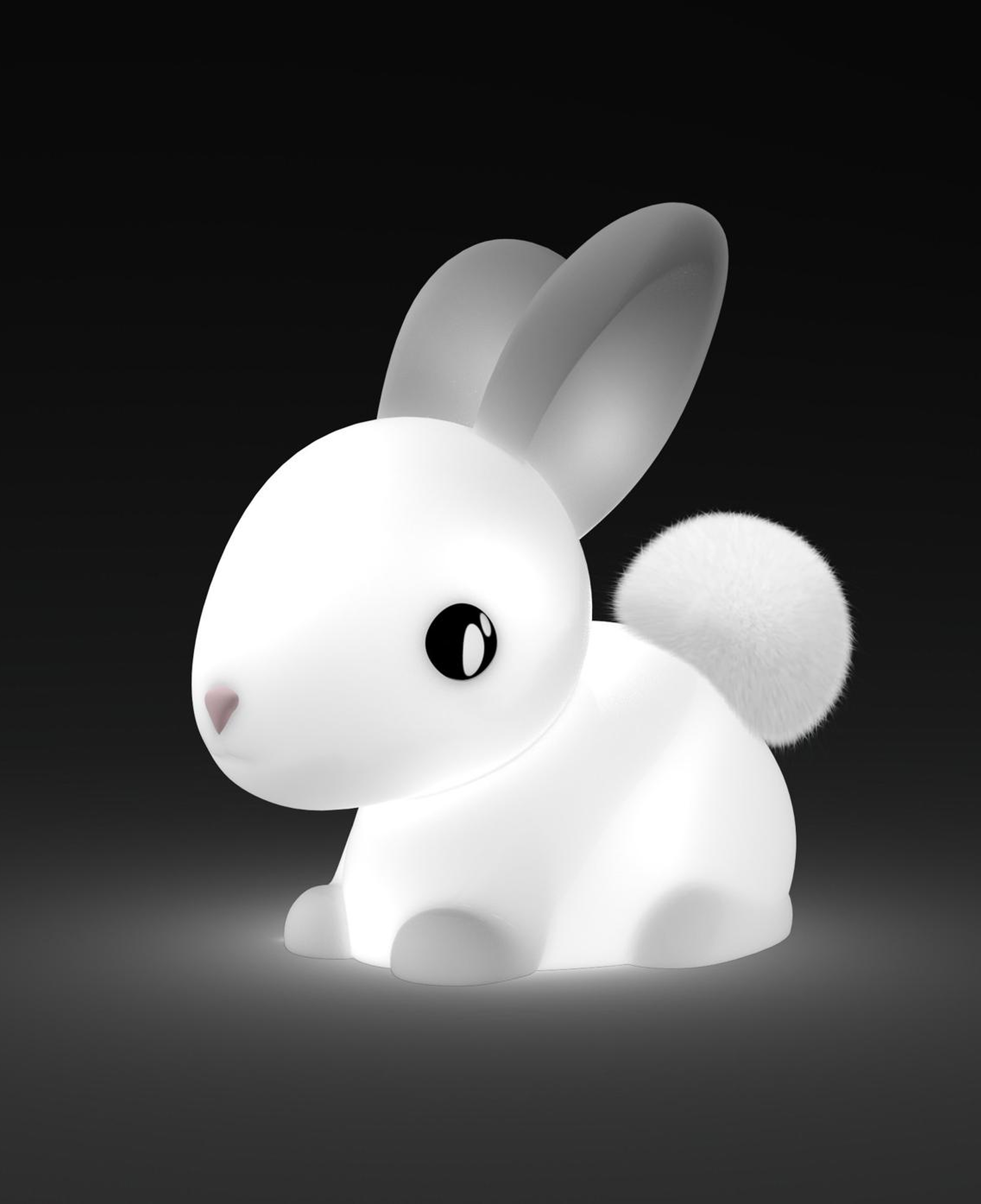 Dhink Silikon Şarjlı Gece Lambası Bunny Cotton