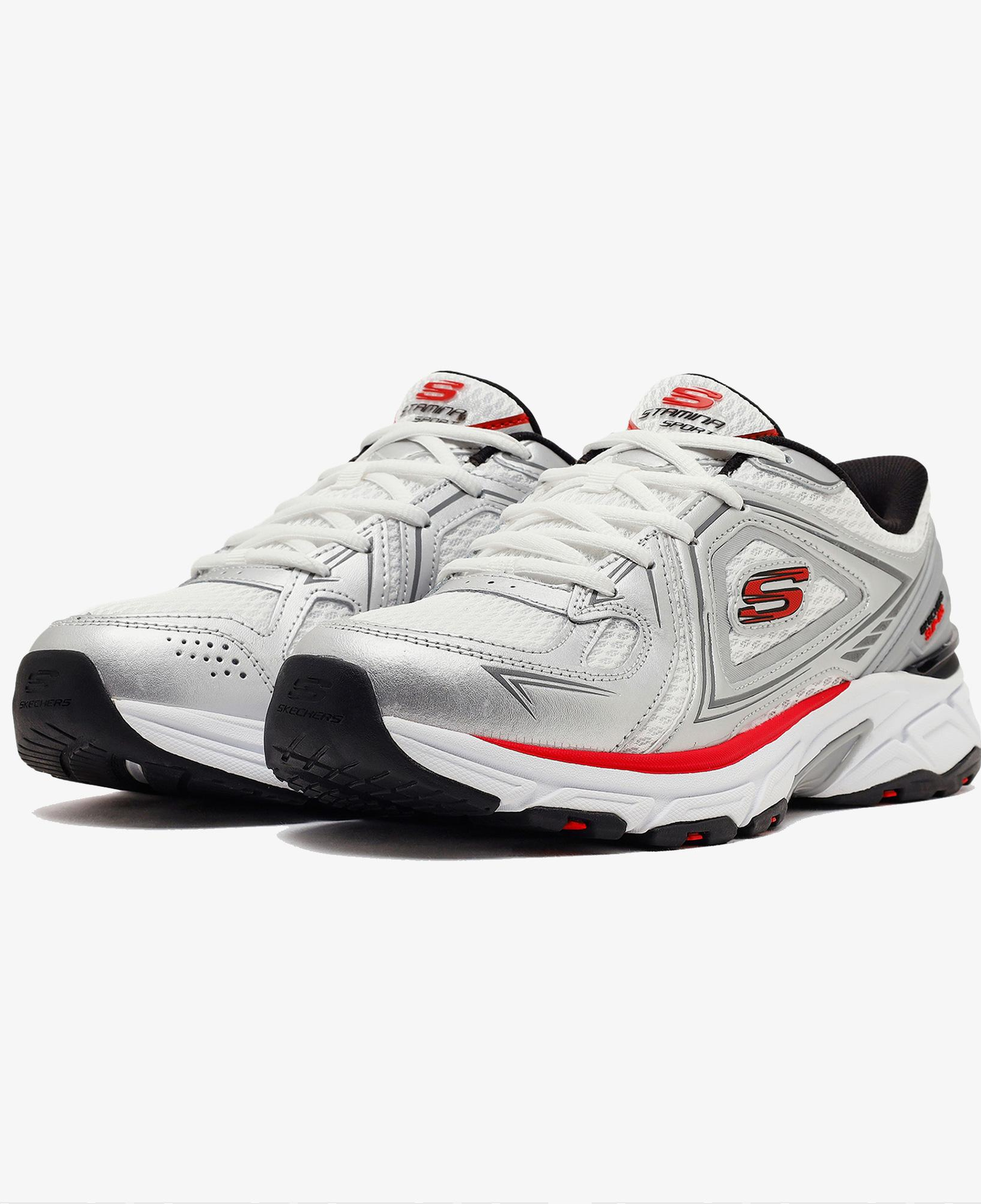 Skechers Stamina Sport Erkek Beyaz Sneaker