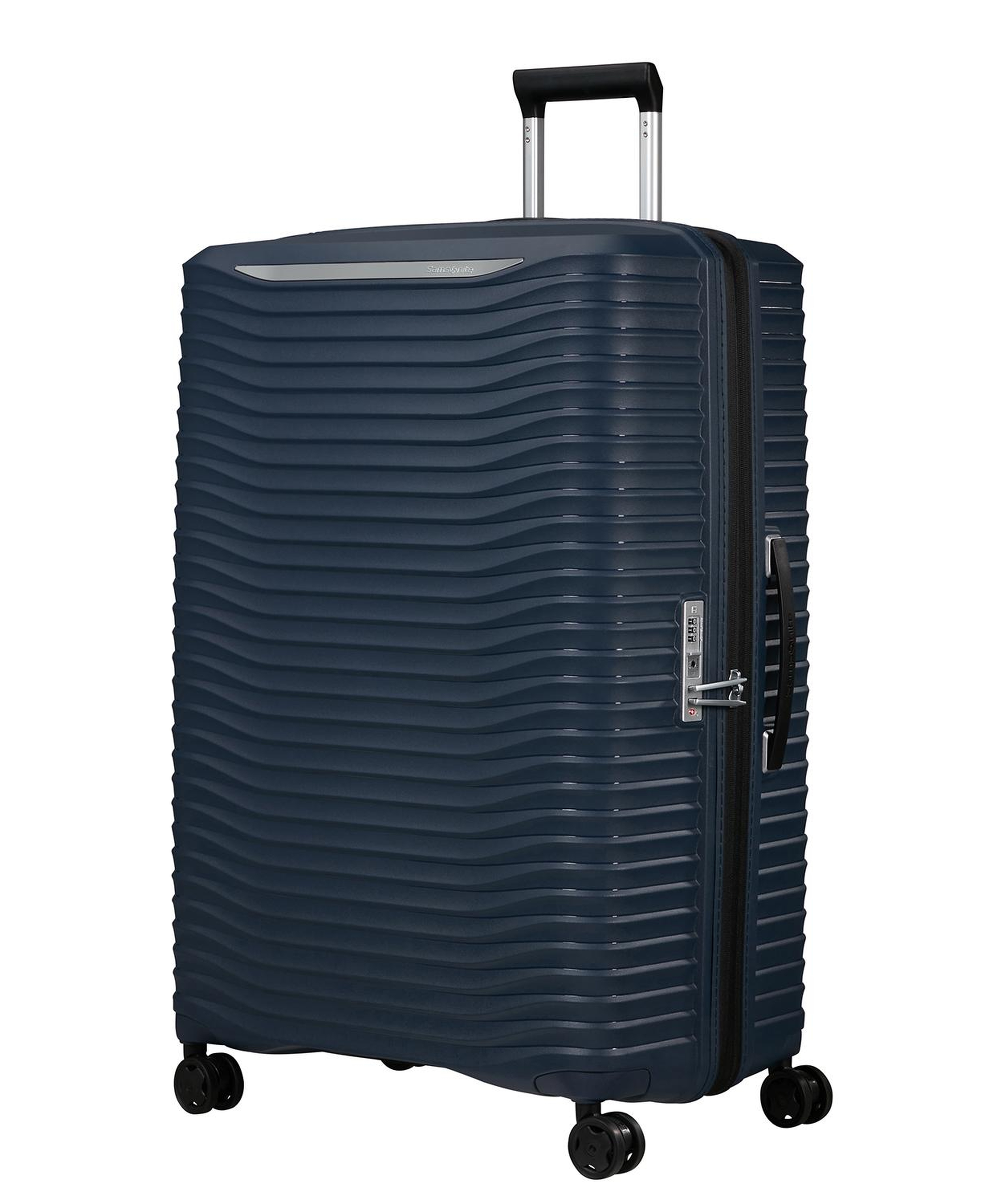 Samsonite Lacivert Upscape Spinner Körüklü 81/30 Ekstra Büyük Boy Valiz