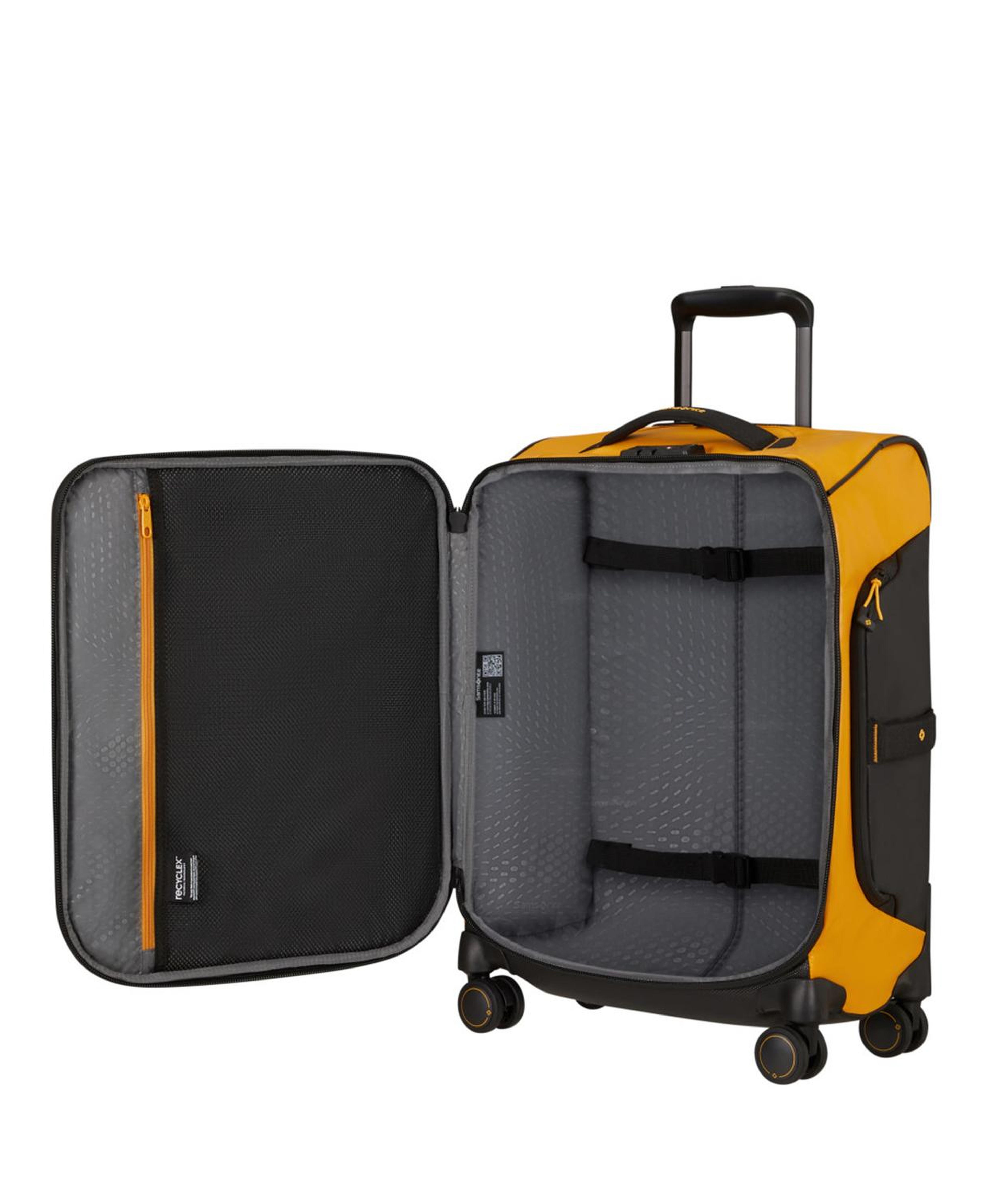 Samsonite Turuncu Ecodiver - 4 Tekerlekli Duffle 55 cm Kabin Boy Valiz