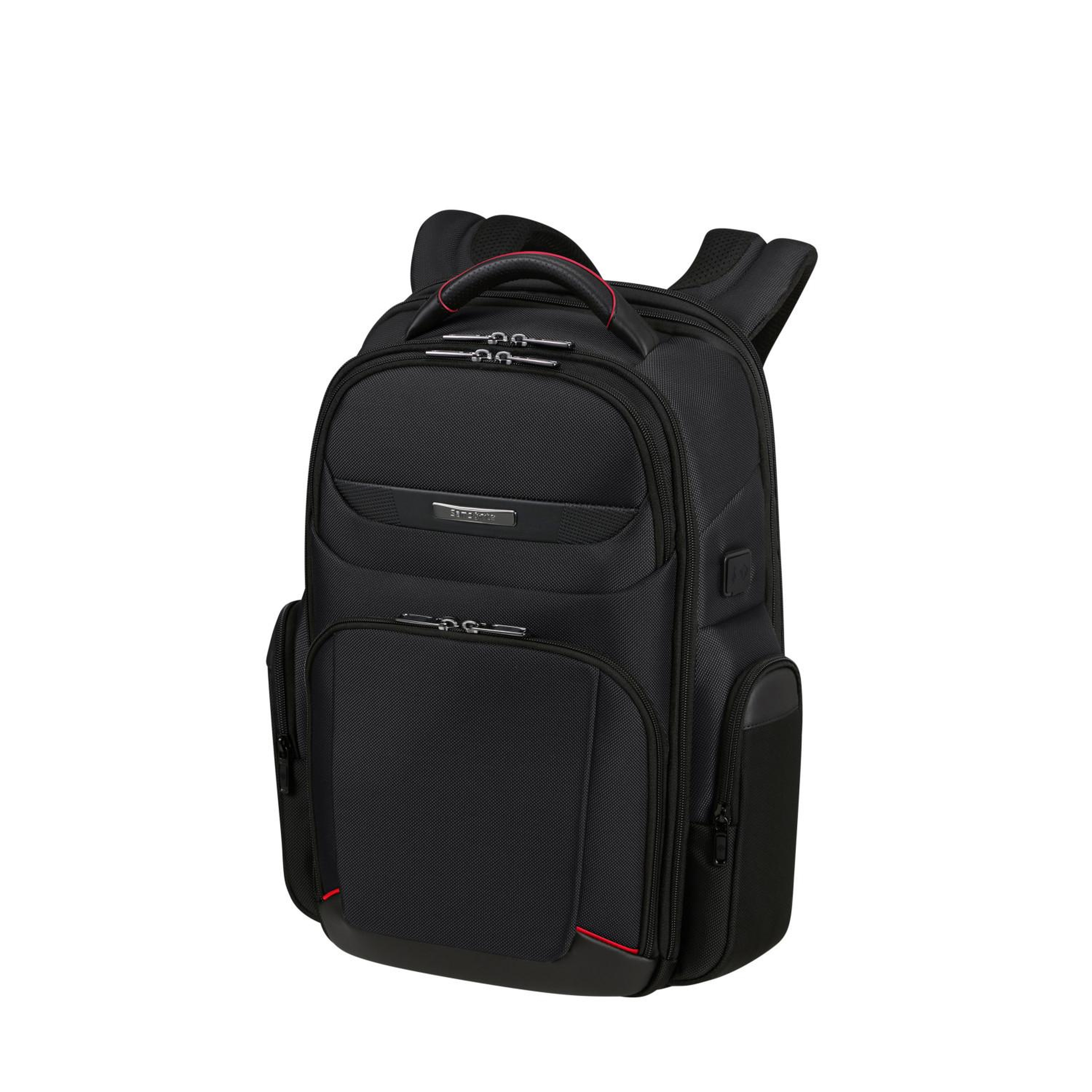Samsonite Siyah Pro-DLX 6 - Körüklü Sırt Çantası 15.6"