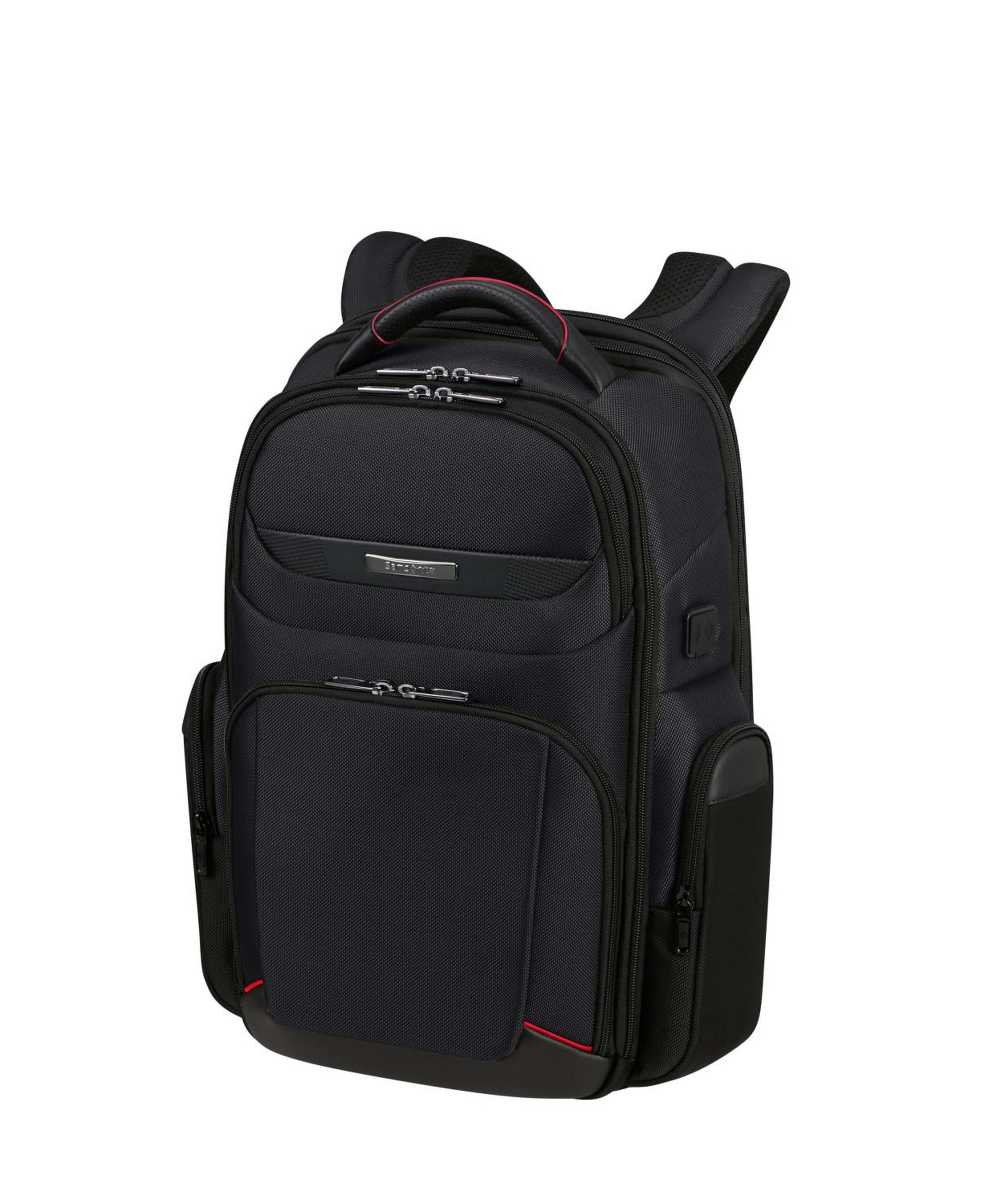 Samsonite Siyah Pro-DLX 6 - Körüklü Sırt Çantası 15.6"