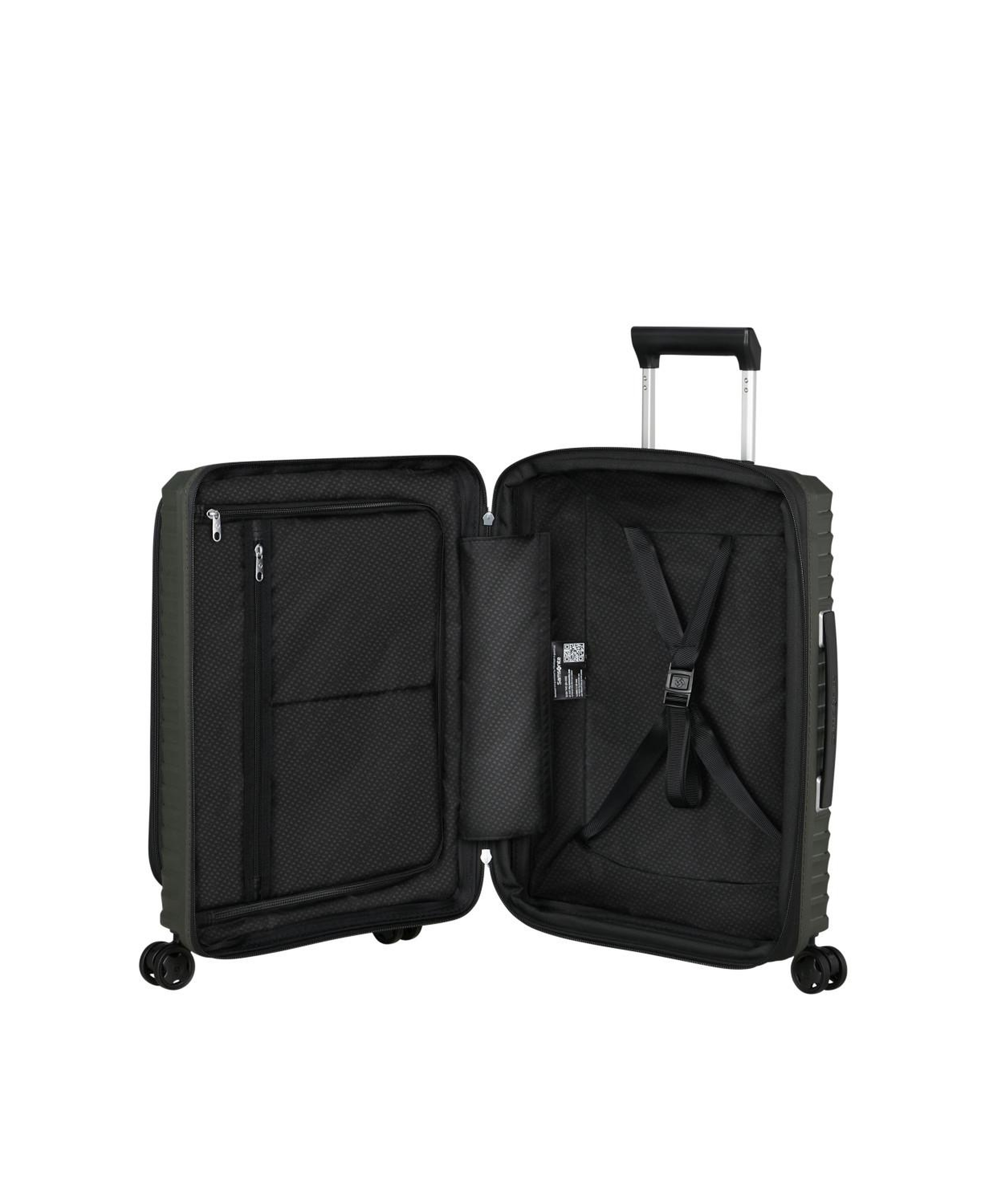 Samsonite Koyu Yeşil Upscape Körüklü - Kabin Boy Valiz
