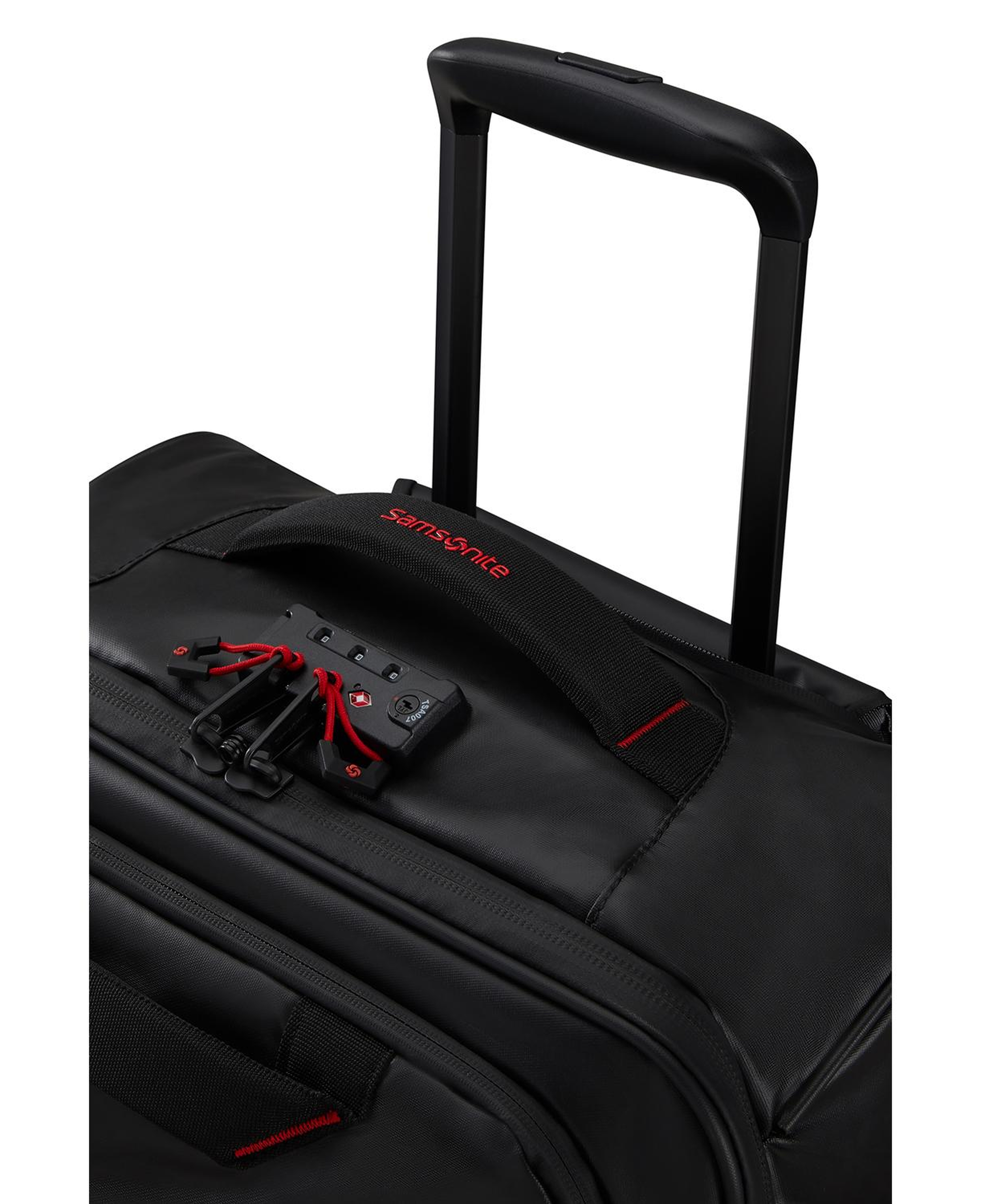 Samsonite Siyah Ecodiver - 4 Tekerlekli Duffle 55 cm Kabin Boy Valiz