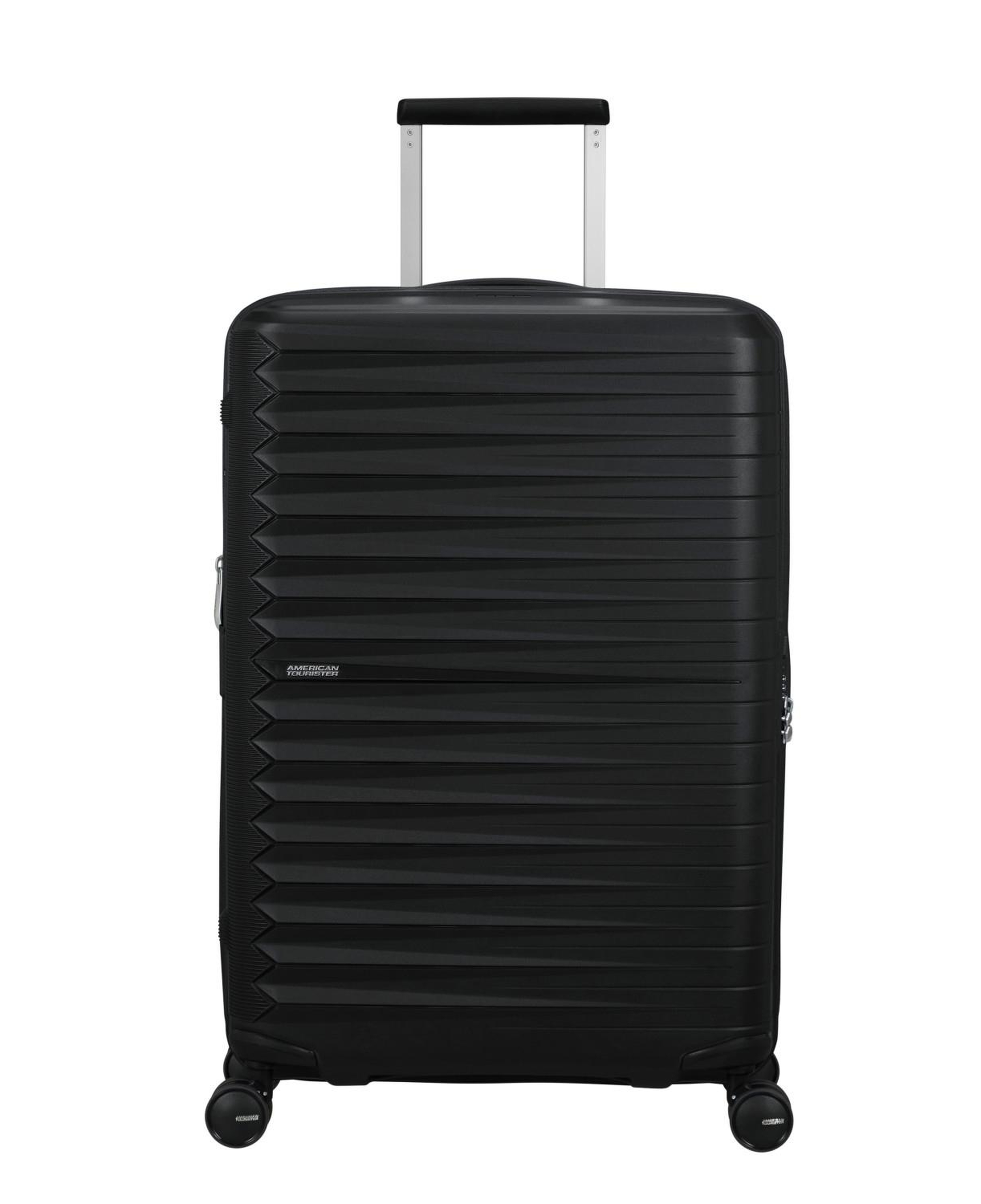 American Touriester Siyah FastForward Spinner Körüklü 68/25 Orta Boy Valiz