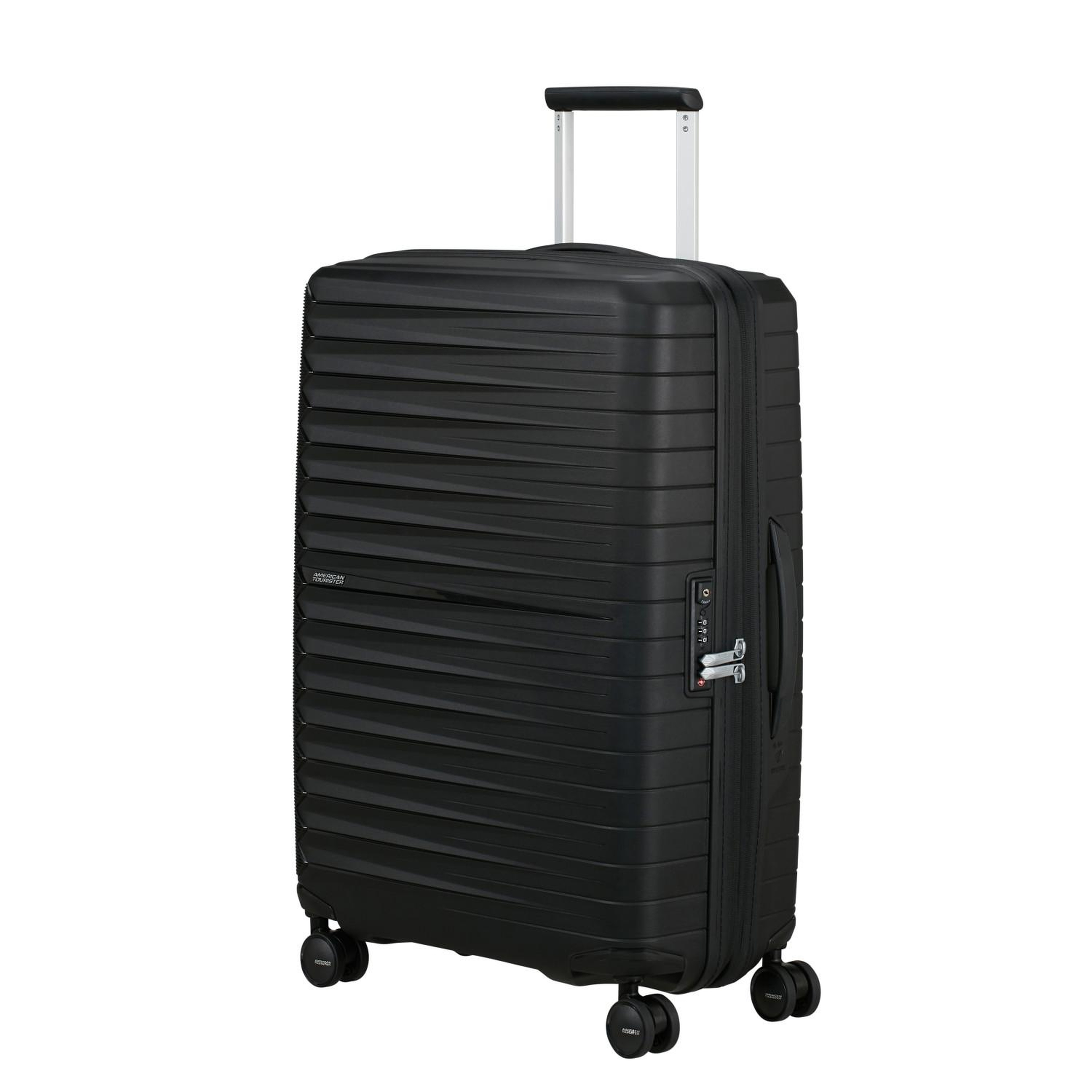 American Touriester Siyah FastForward Spinner Körüklü 68/25 Orta Boy Valiz