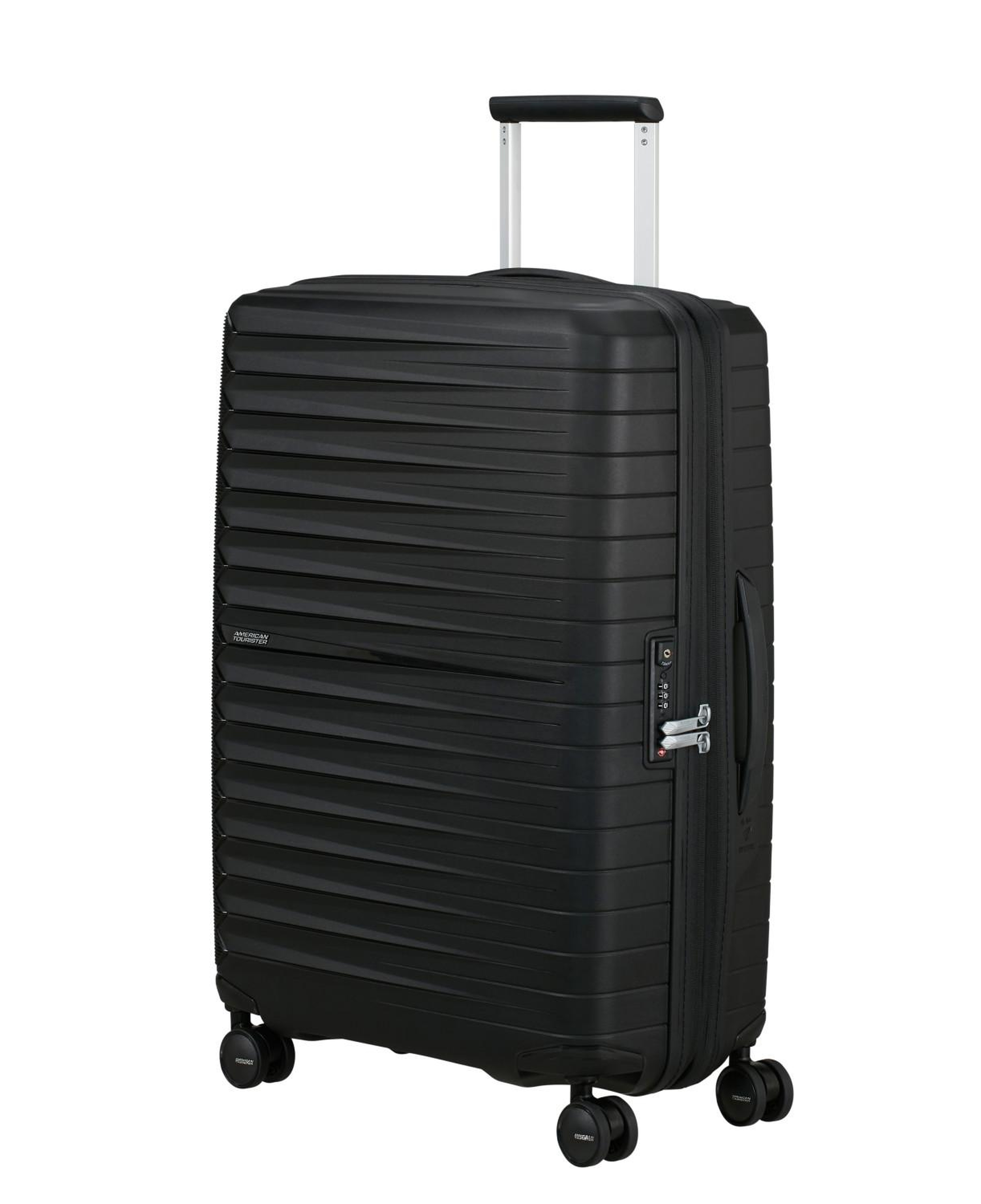American Touriester Siyah FastForward Spinner Körüklü 68/25 Orta Boy Valiz