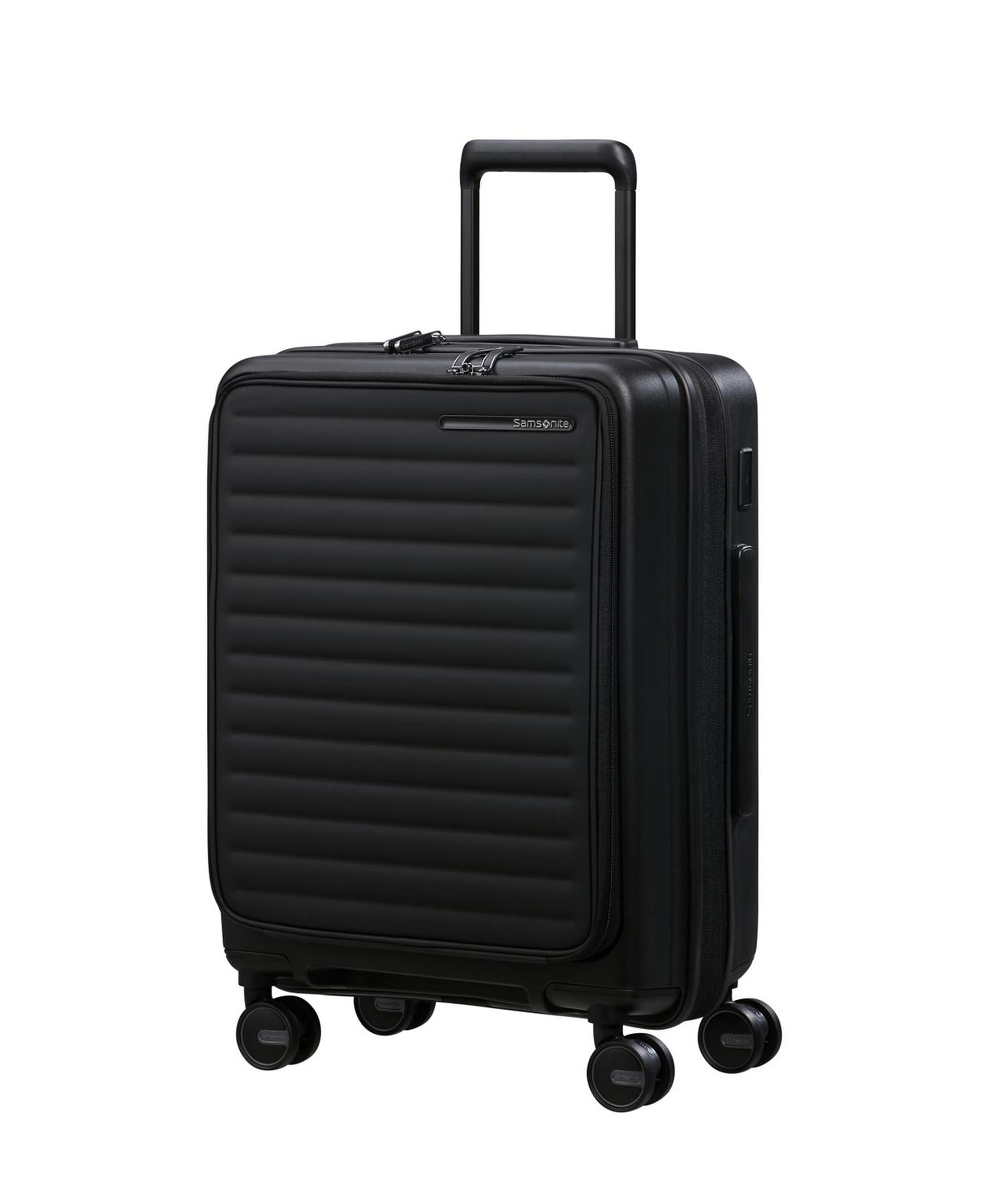 Samsonite Siyah Restackd - Körüklü 55/20 Kabin Boy Valiz