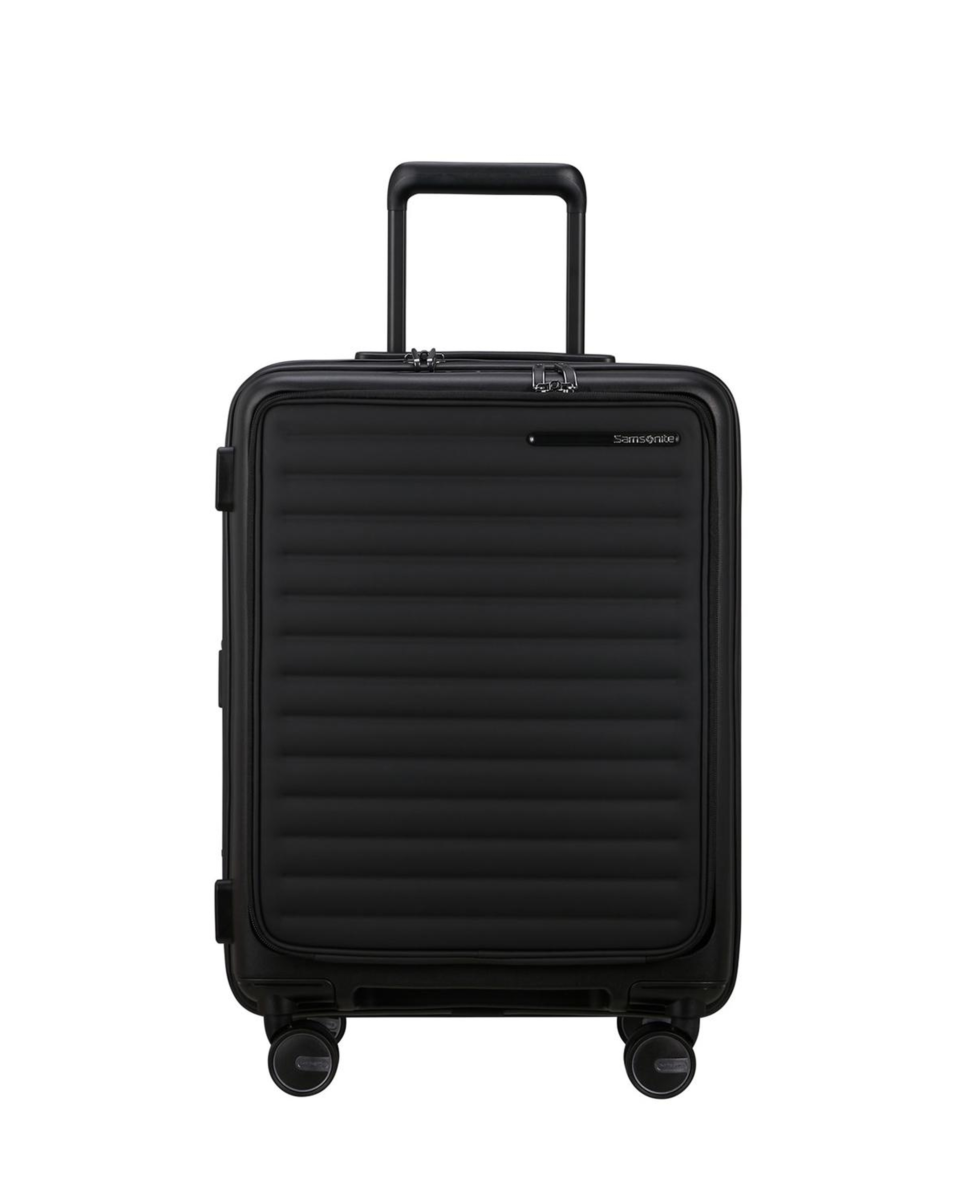 Samsonite Siyah Restackd - Körüklü 55/20 Kabin Boy Valiz
