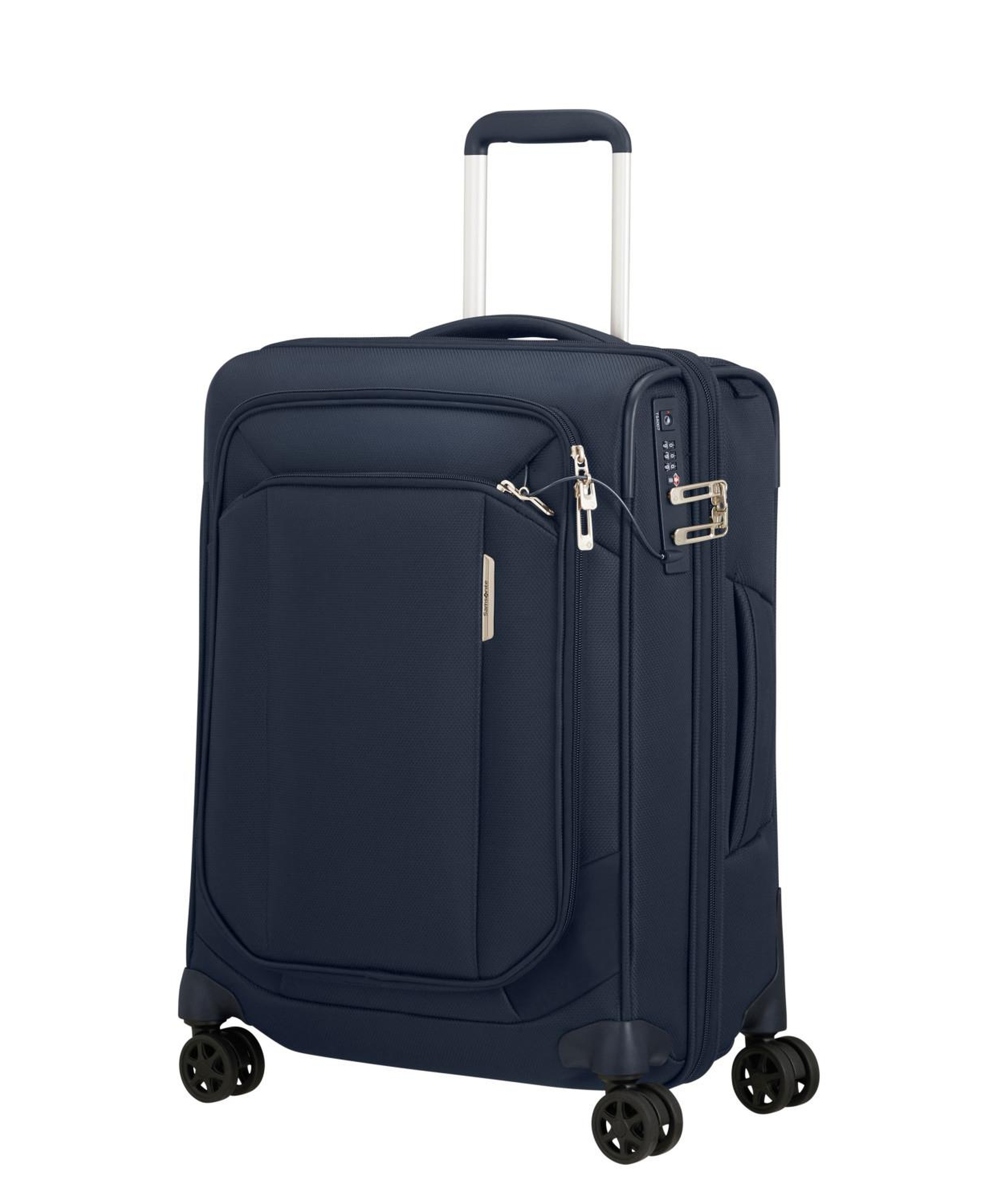 Samsonite Lacivert Respark-Spinner - Körüklü 55/20 Kabin Boy Valiz