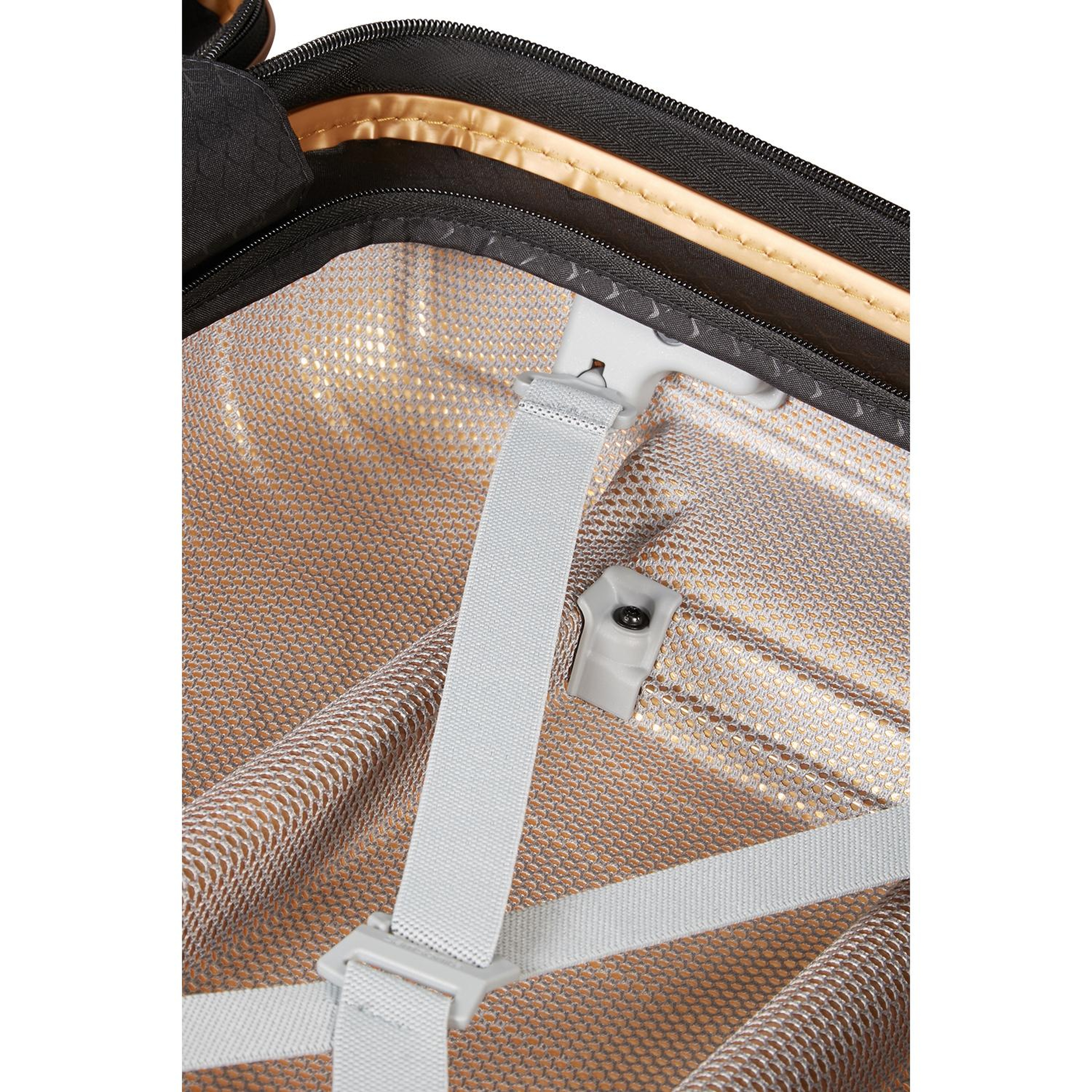 Samsonite Turuncu Proxis - Spinner Sarı 4 Tekerlekli Körüklü Kabin Boy Valiz 55 cm