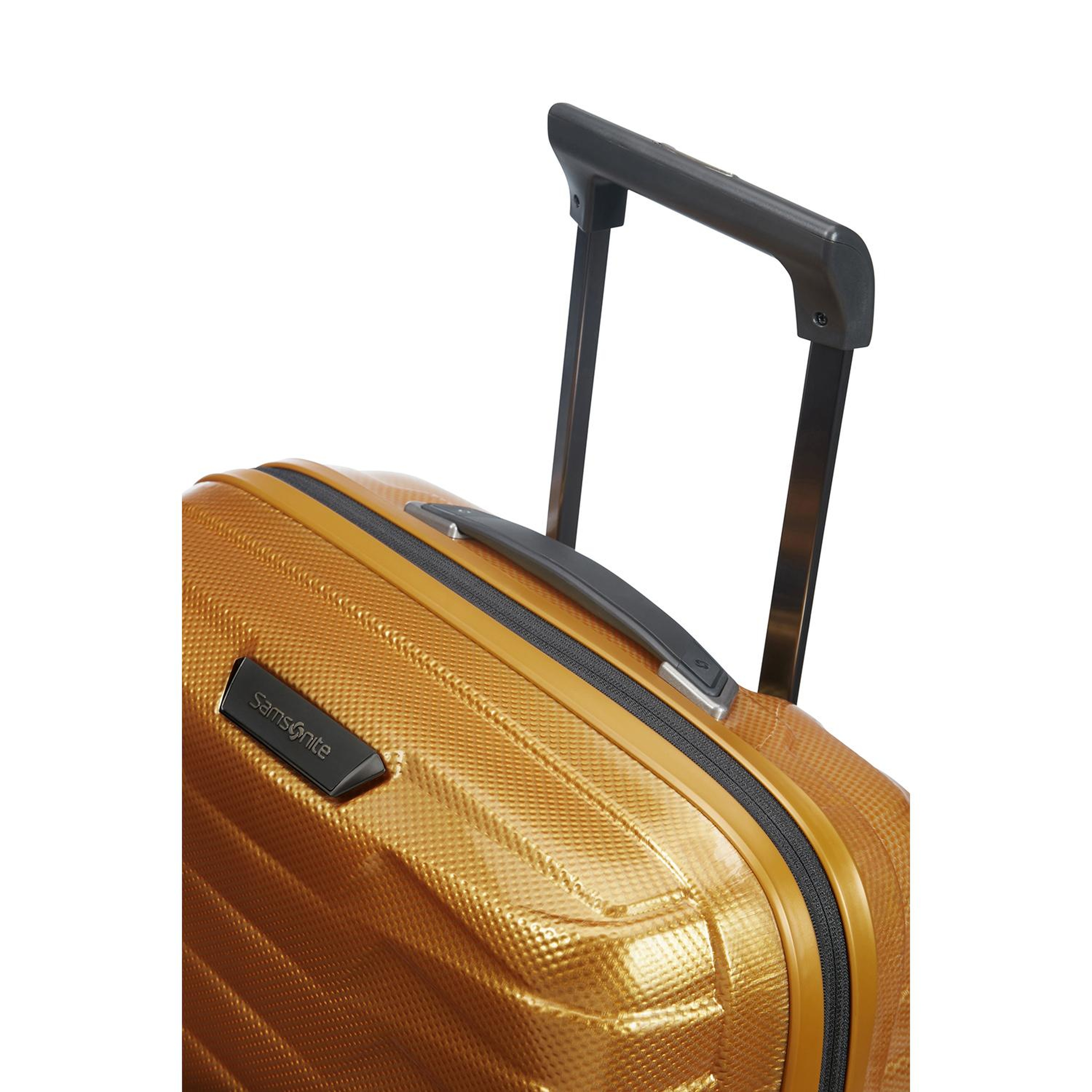 Samsonite Turuncu Proxis - Spinner Sarı 4 Tekerlekli Körüklü Kabin Boy Valiz 55 cm