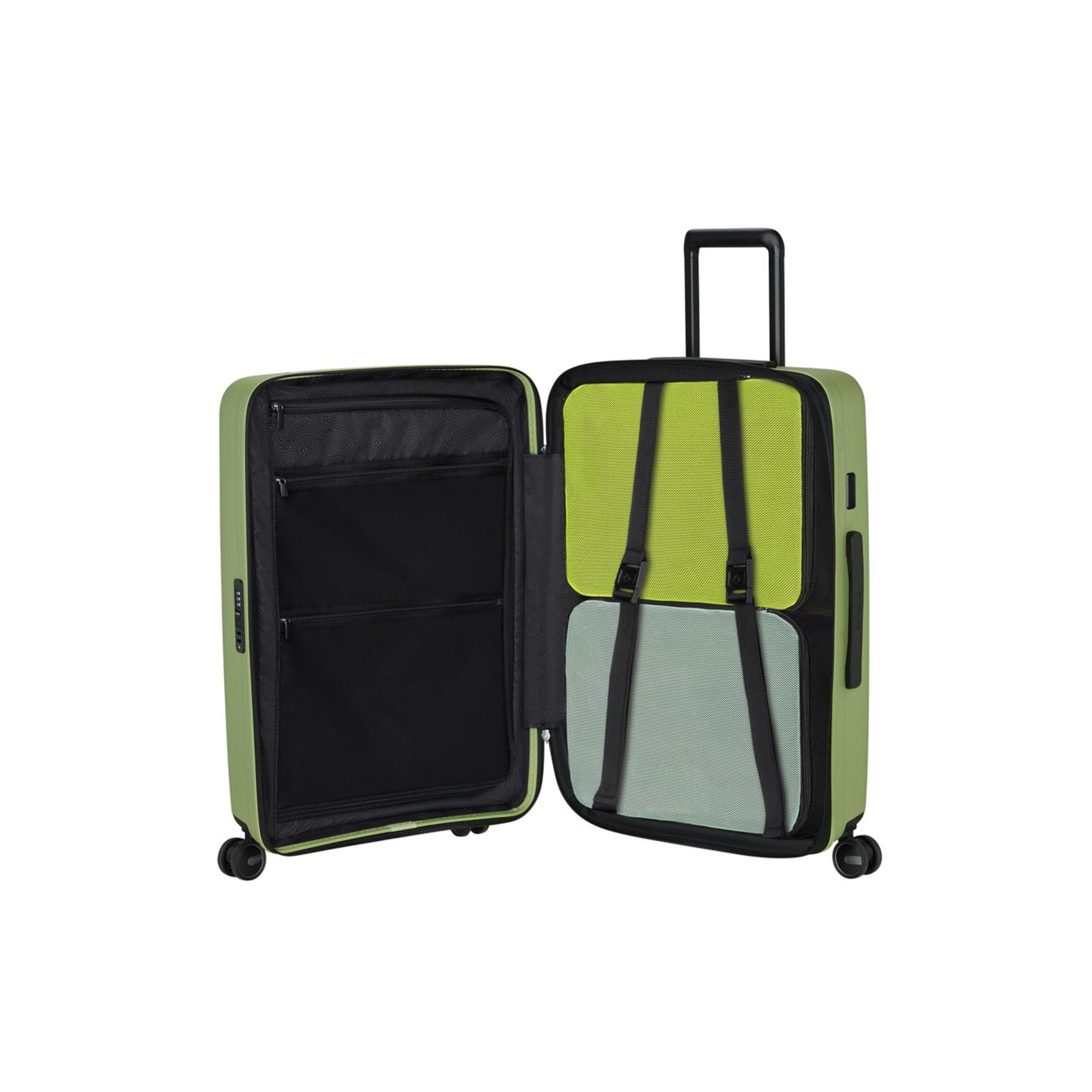 Samsonite Yeşil Restackd - Körüklü 68/25 Orta Boy Valiz