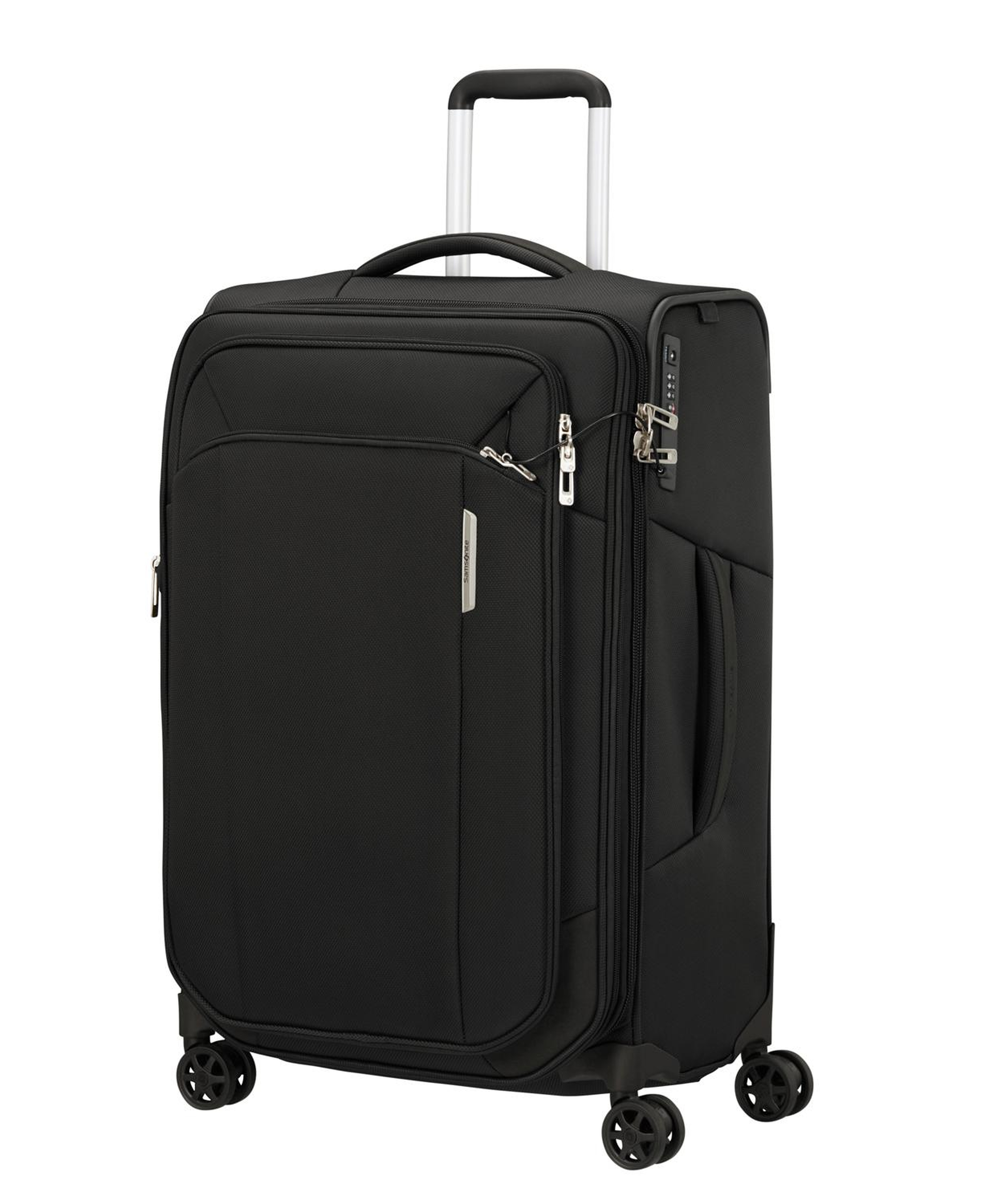 Samsonite Siyah Respark Spinner - Körüklü 67/24 Orta Boy Valiz