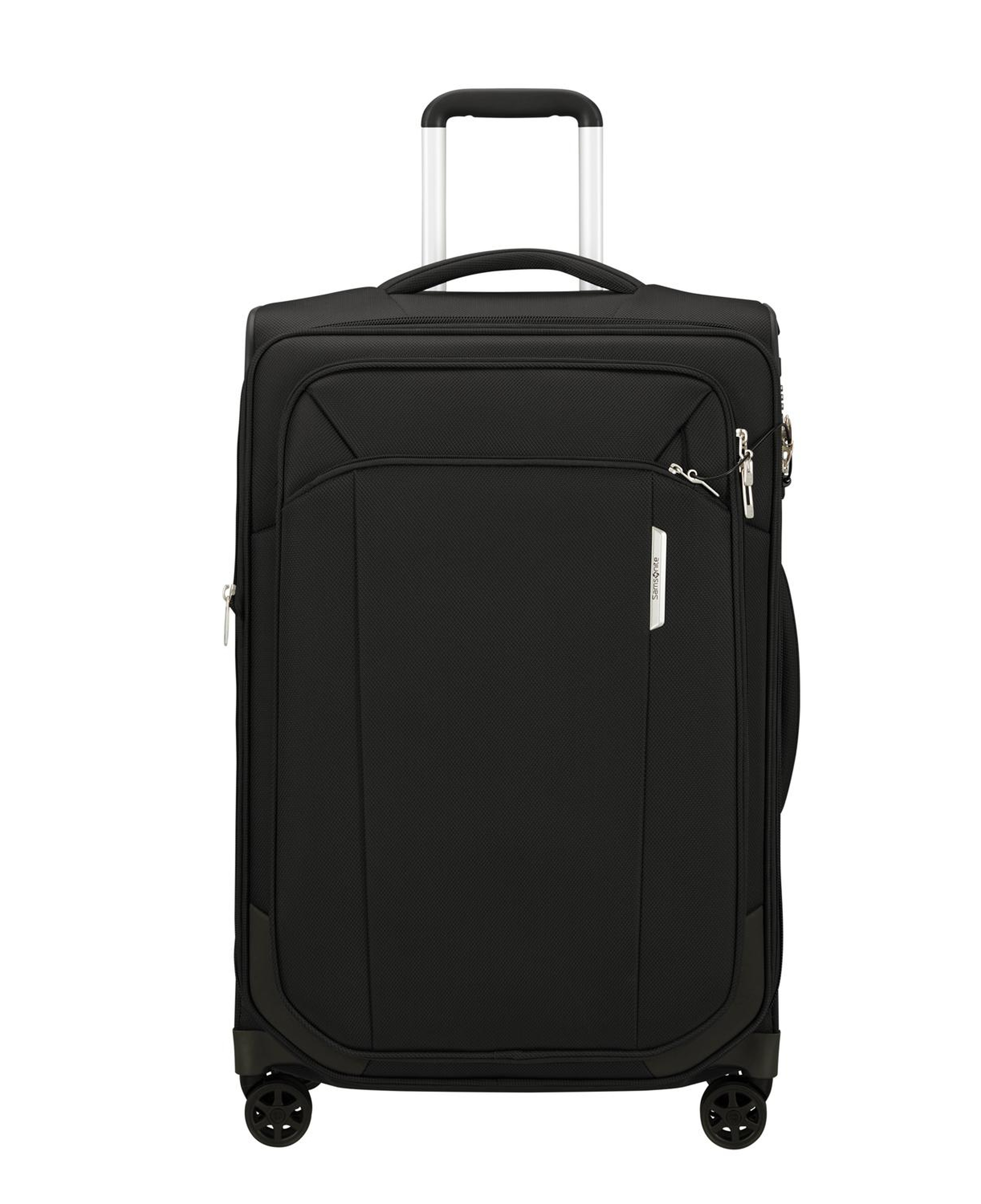 Samsonite Siyah Respark Spinner - Körüklü 67/24 Orta Boy Valiz