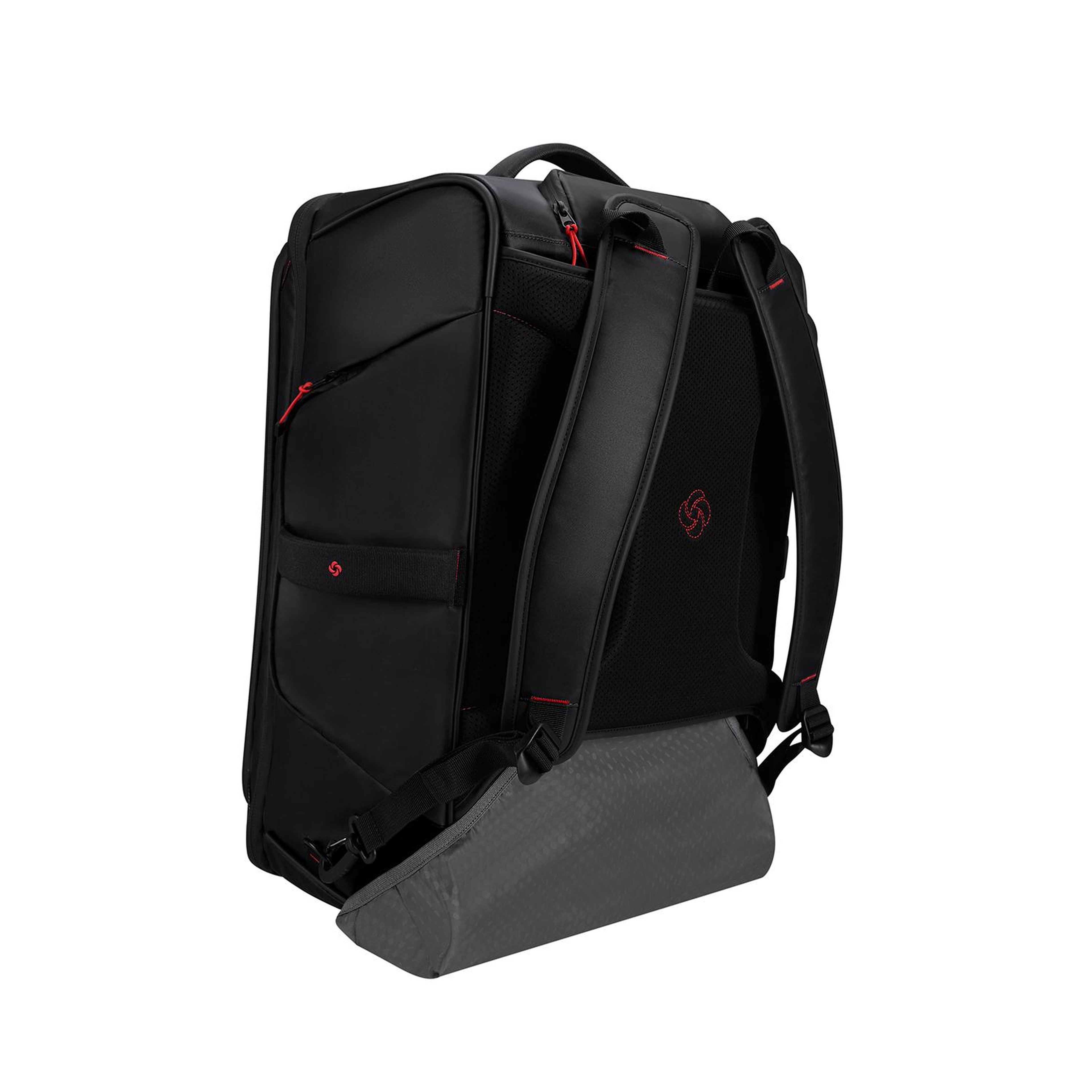 Samsonite Siyah Ecodiver - 2 Tekerlekli Duffle 55 cm Kabin Boy Valiz 15.6"