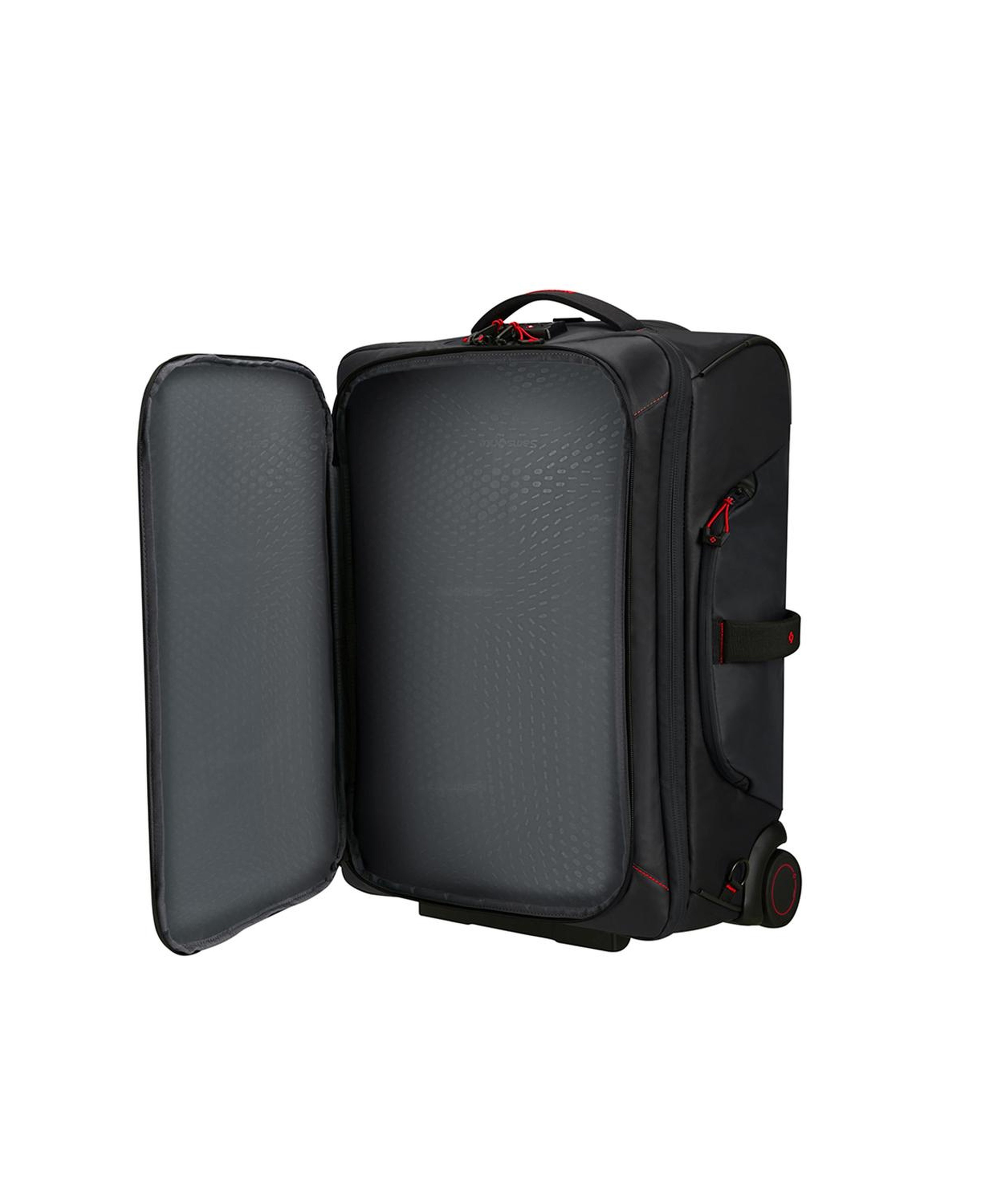 Samsonite Siyah Ecodiver - 2 Tekerlekli Duffle 55 cm Kabin Boy Valiz 15.6"