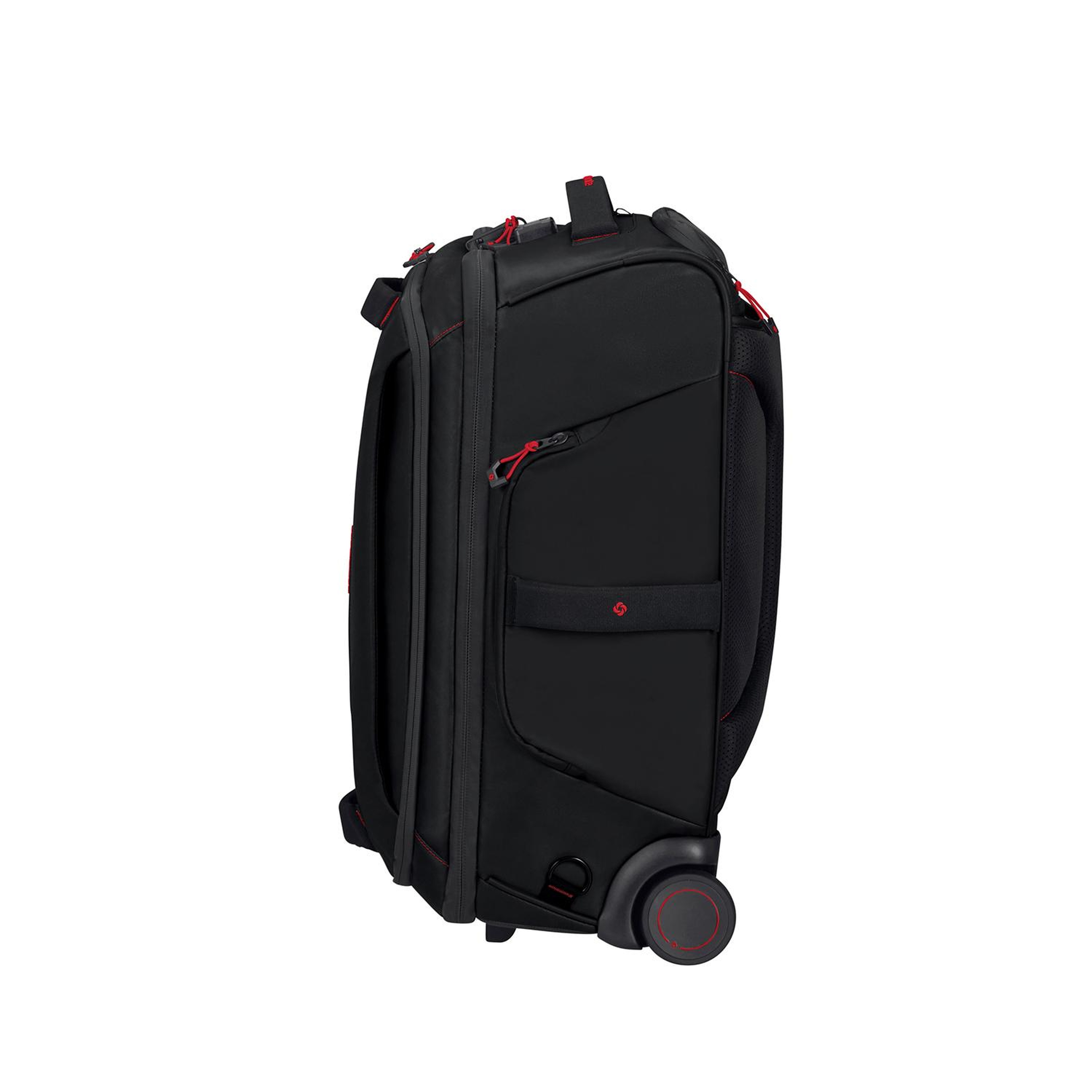 Samsonite Siyah Ecodiver - 2 Tekerlekli Duffle 55 cm Kabin Boy Valiz 15.6"