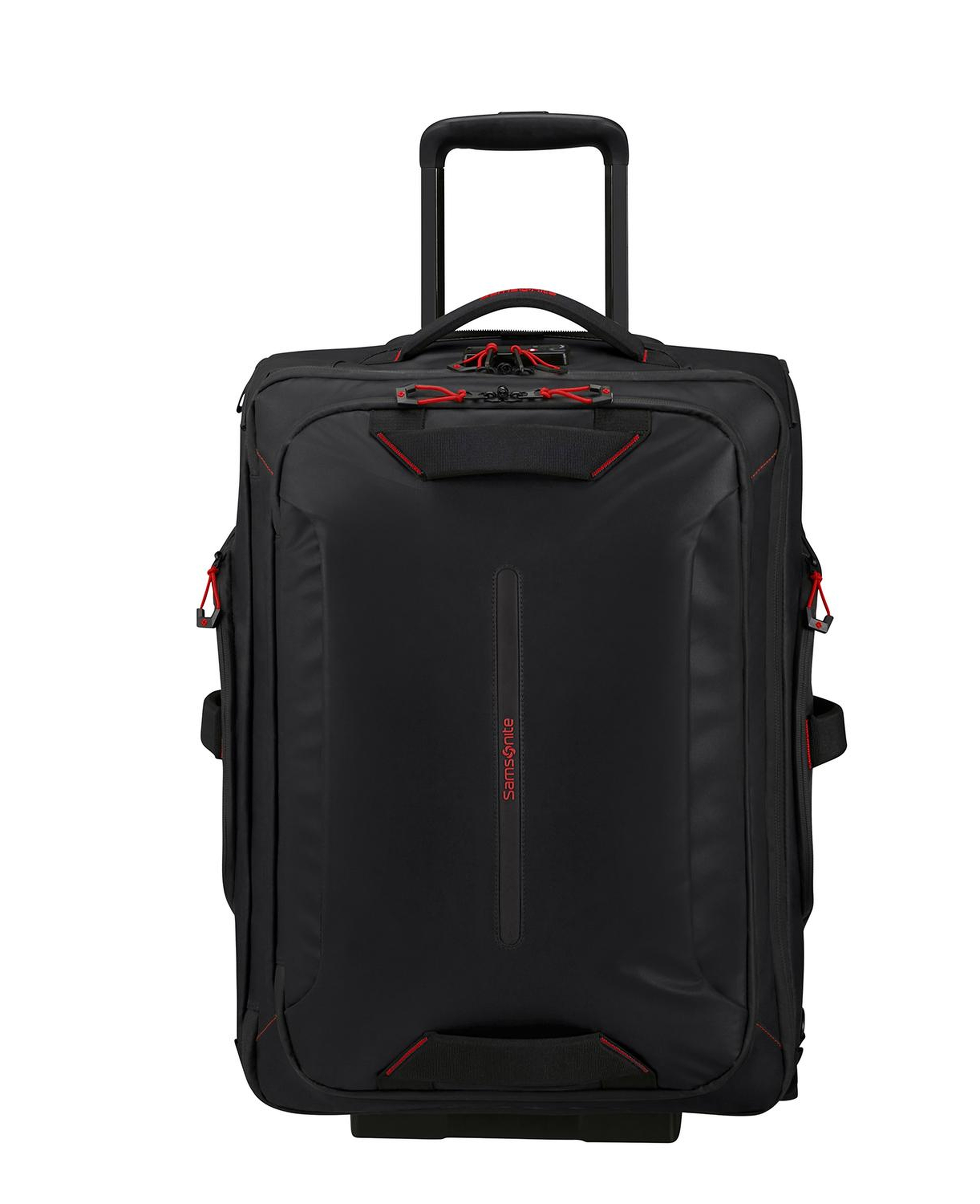 Samsonite Siyah Ecodiver - 2 Tekerlekli Duffle 55 cm Kabin Boy Valiz 15.6"