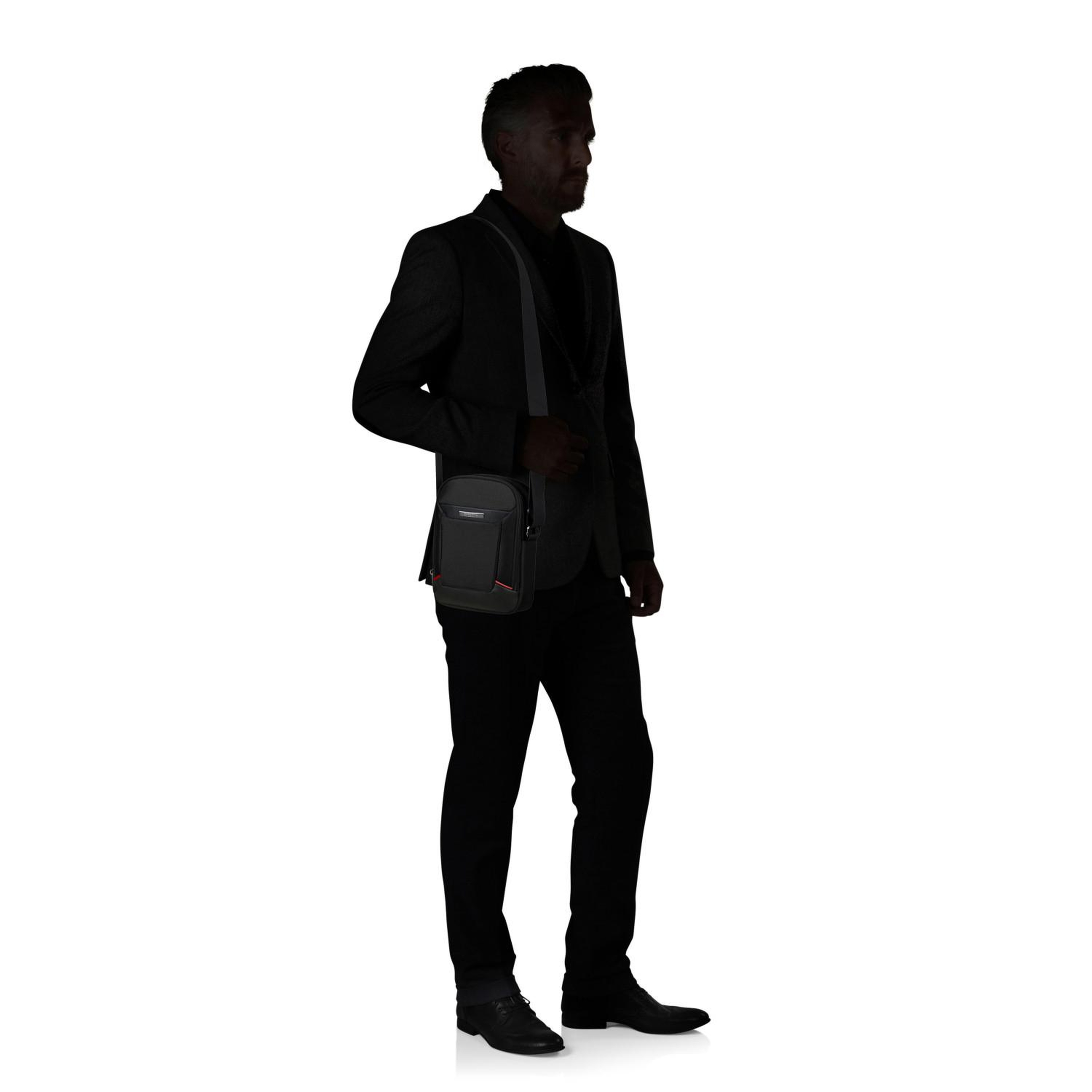 Samsonite Siyah Pro-Dlx Omuz Çantası