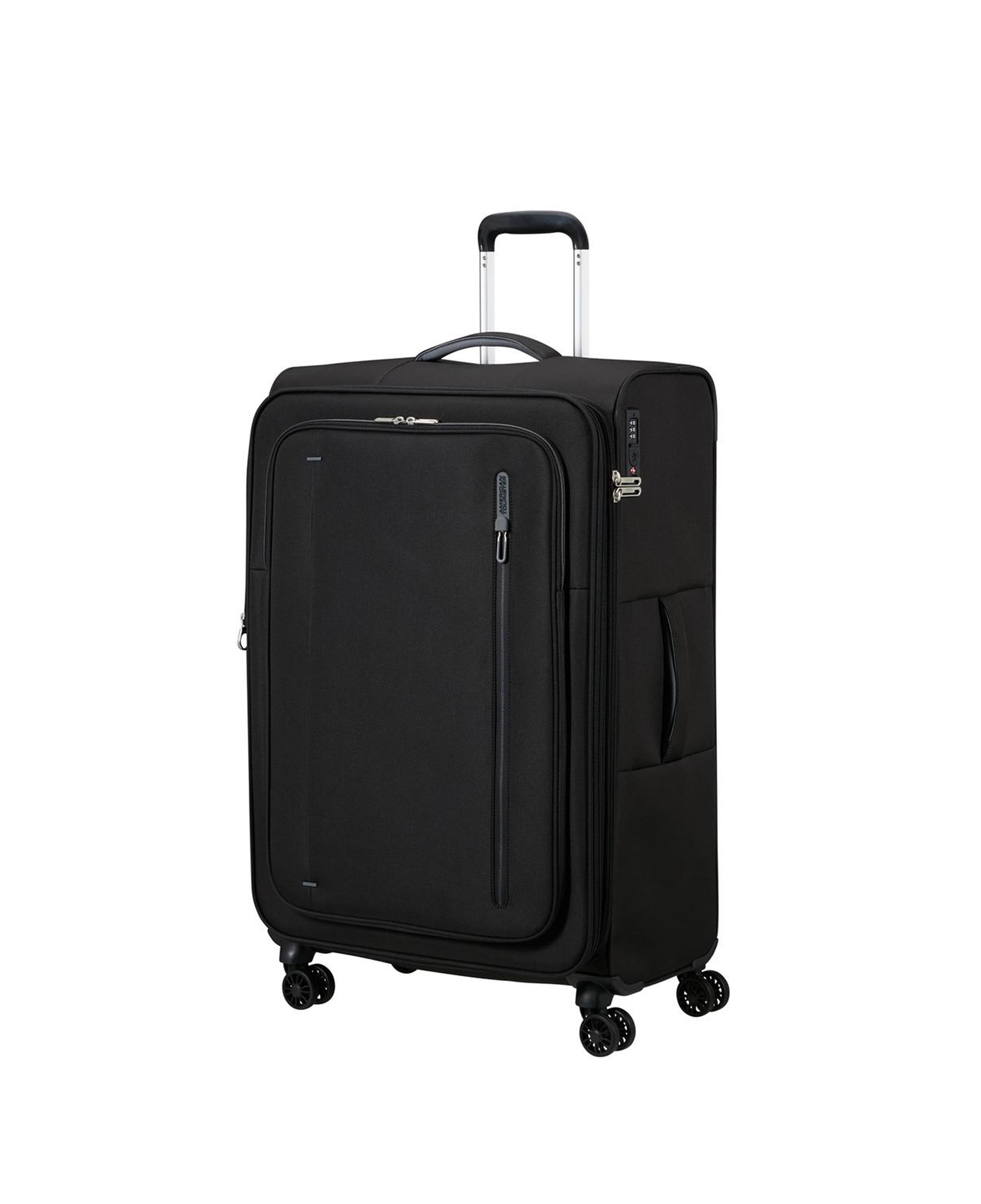 American Tourister Siyah Cloudrider 4 Tekerlekli Büyük Boy Valiz 78 cm